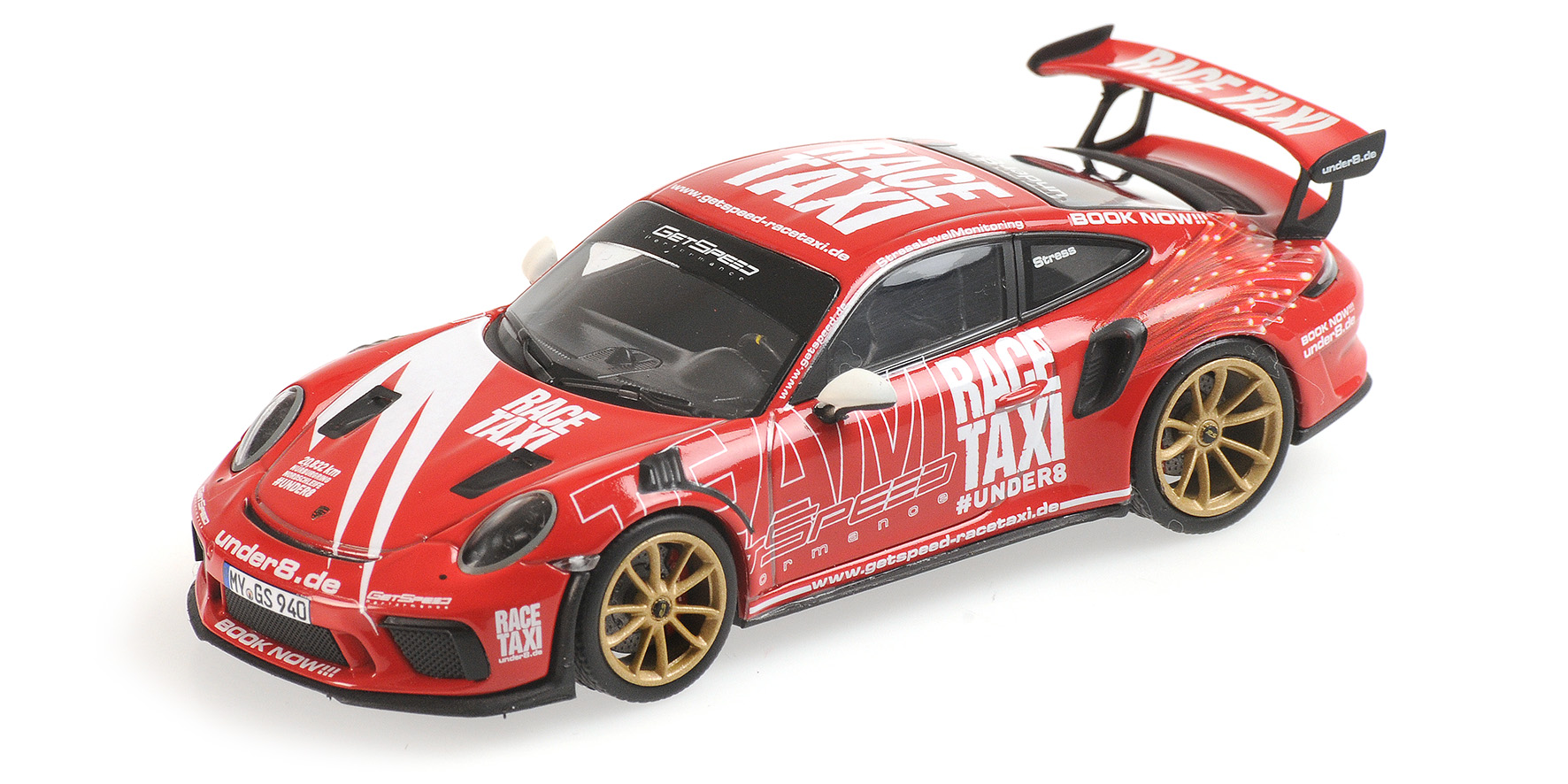 PORSCHE 911 (991.2) GT3RS - 2019 - INDISCHROT - GETSPEED RACE TAXI