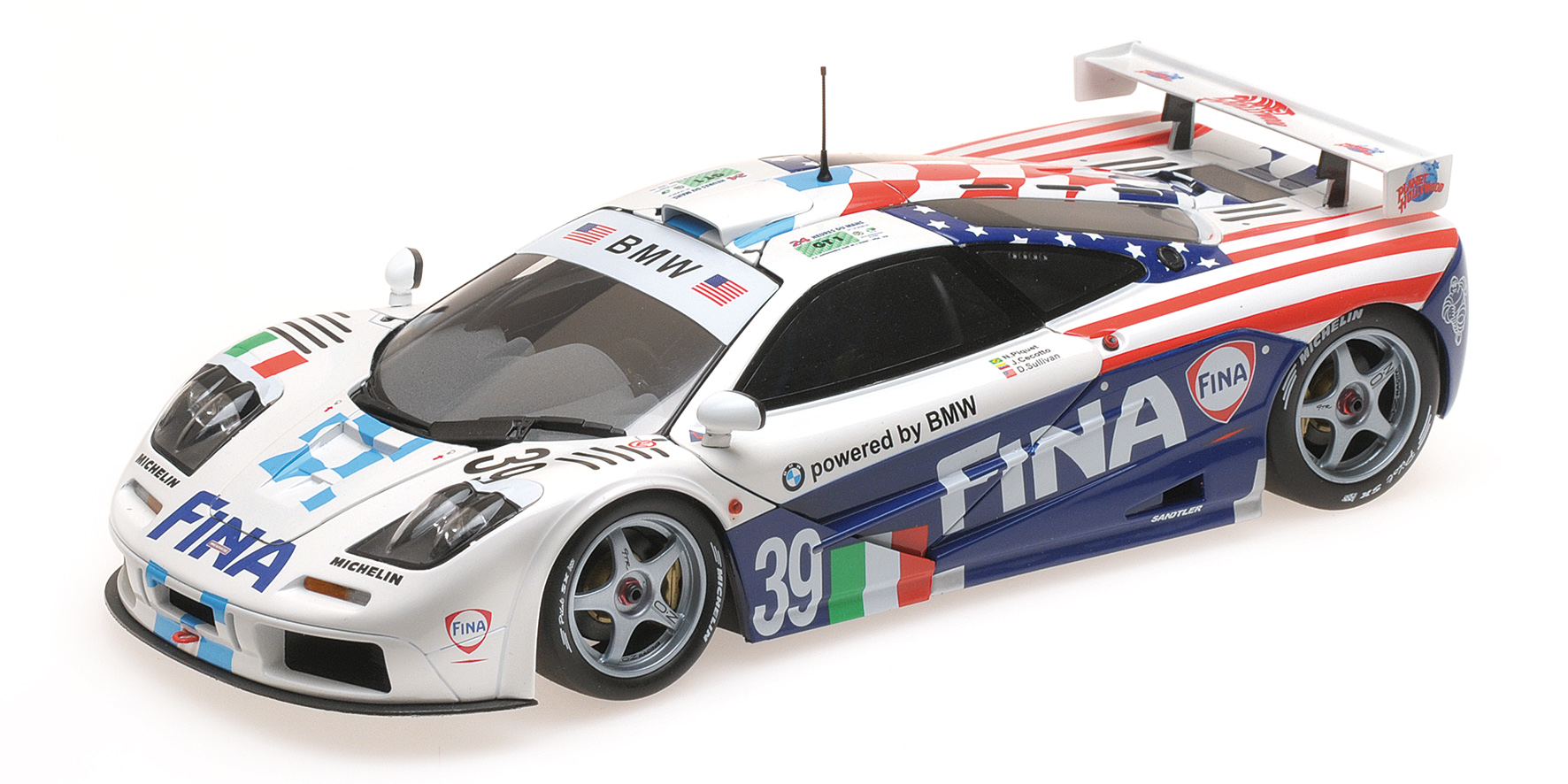 MCLAREN F1 GTR - BMW TEAM BIGAZZI - PIQUET/CECOTTO/SULLIVAN - 24H LE MANS 1996