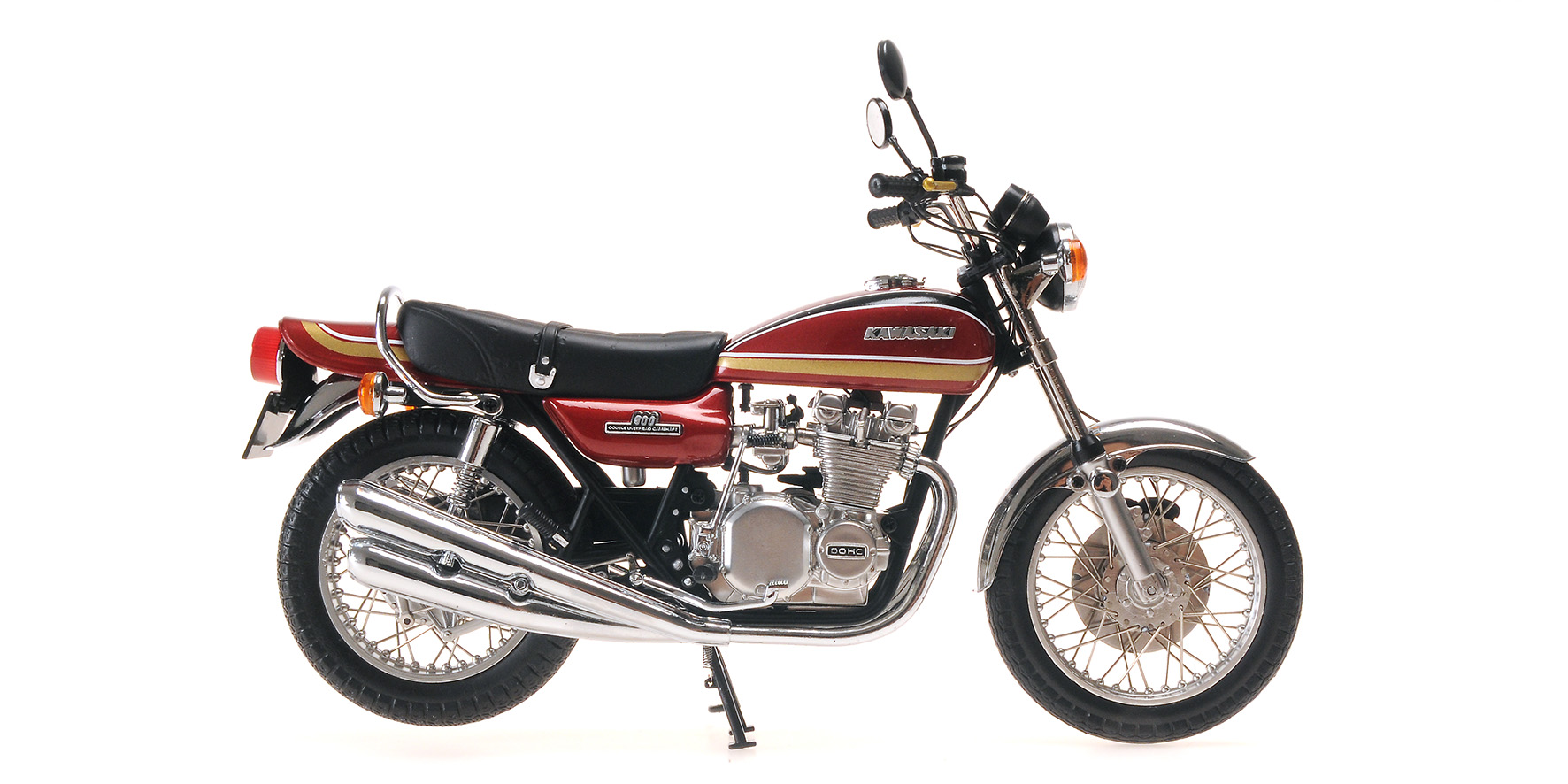 KAWASAKI 900 Z1 'SUPER 4' - 1972 - RED METALLIC