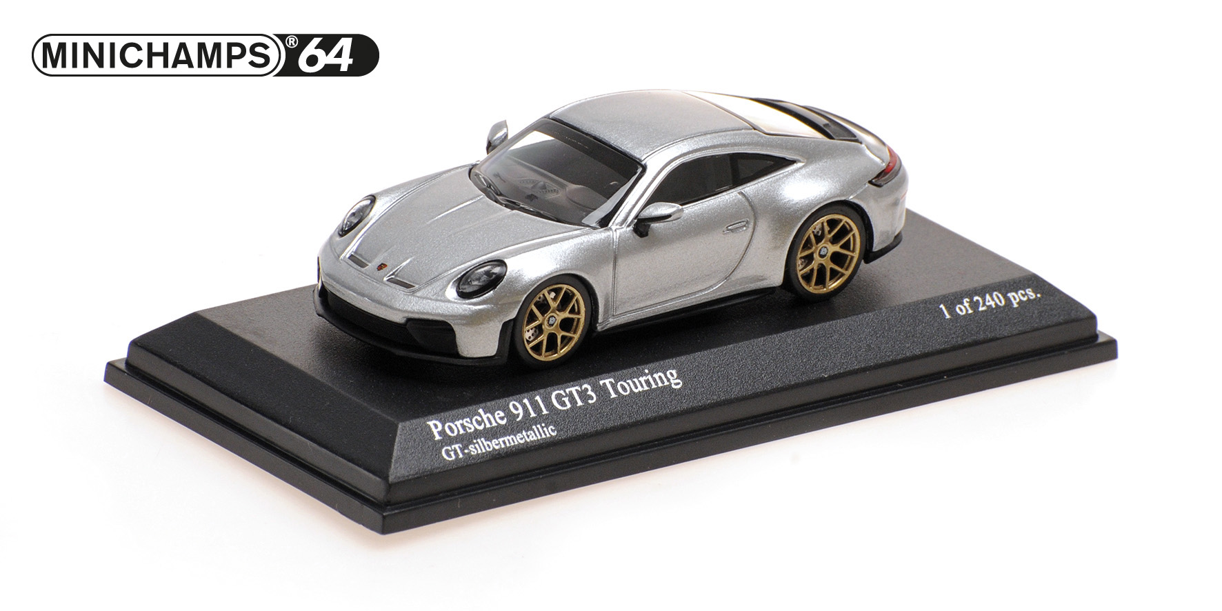 PORSCHE 911 (992.2) GT3 TOURING - 2025 - SILVER METALLIC