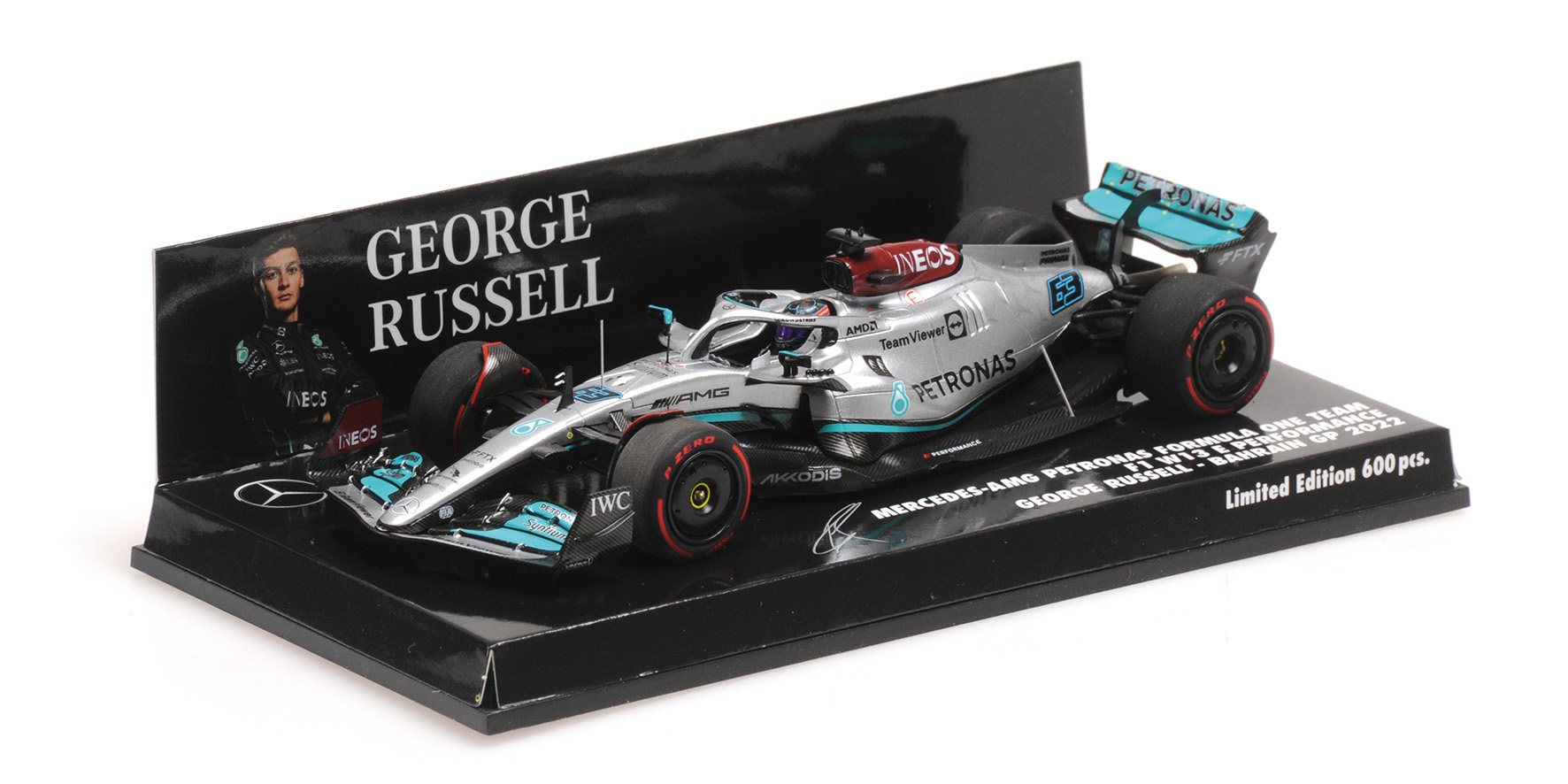 MERCEDES-AMG PETRONAS FORMULA ONE TEAM F1 W13 E PERFORMANCE - GEORGE RUSSELL - BAHRAIN GP 2022