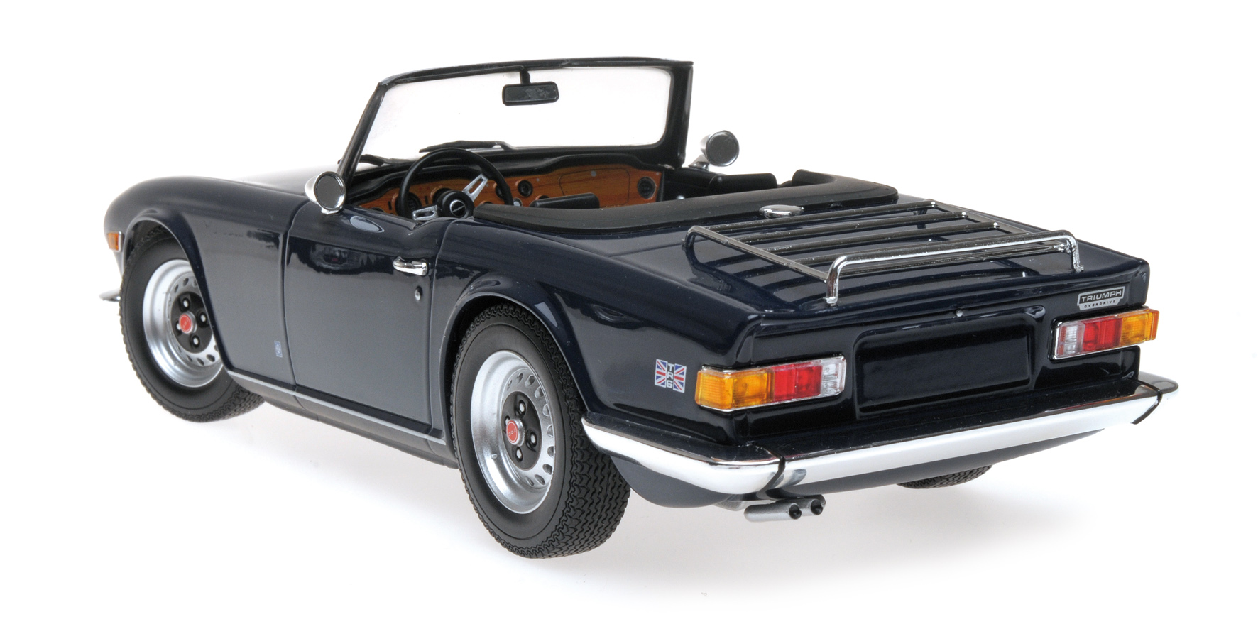 TRIUMPH TR6 - 1973 - DARK BLUE (LHD)