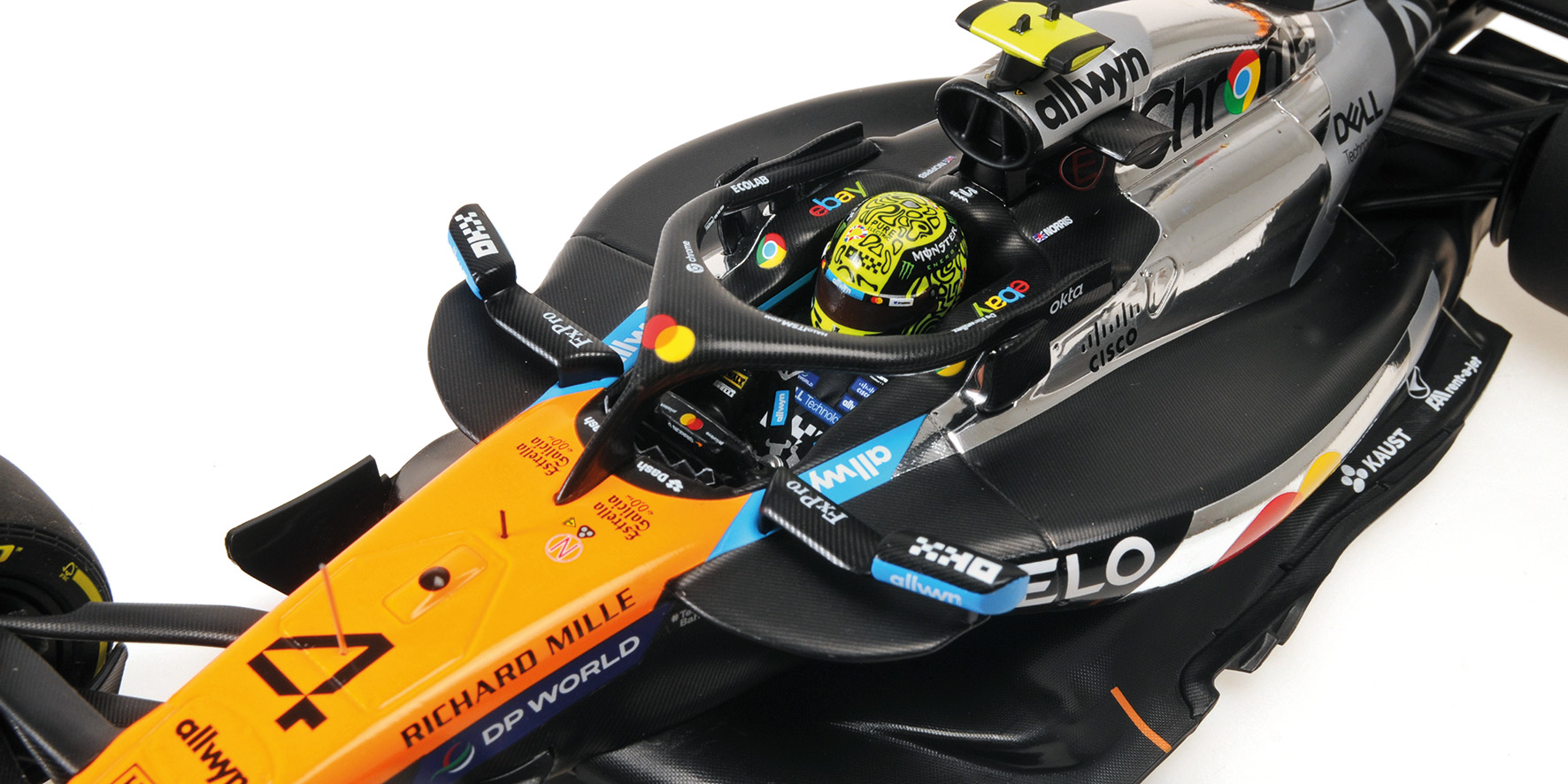 MCLAREN FORMULA 1 TEAM MCL39 - LANDO NORRIS - WINNER BRITISH GP 2025