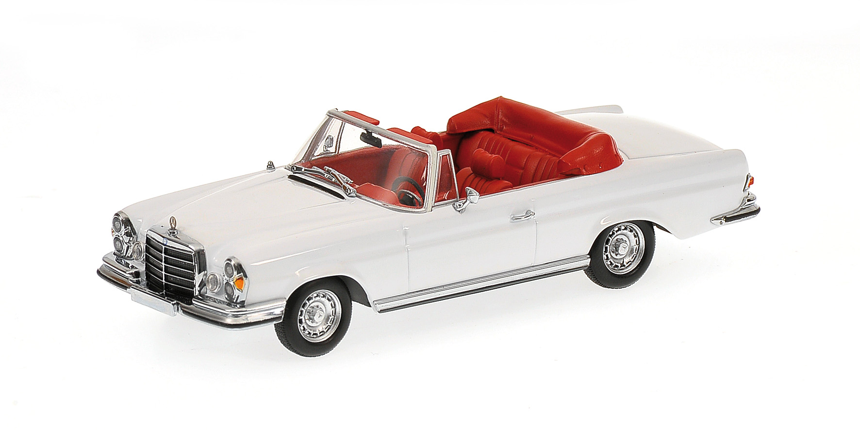 MERCEDES-BENZ 280 SE 3.5 CABRIOLET (W 111) - 1970 - WHITE