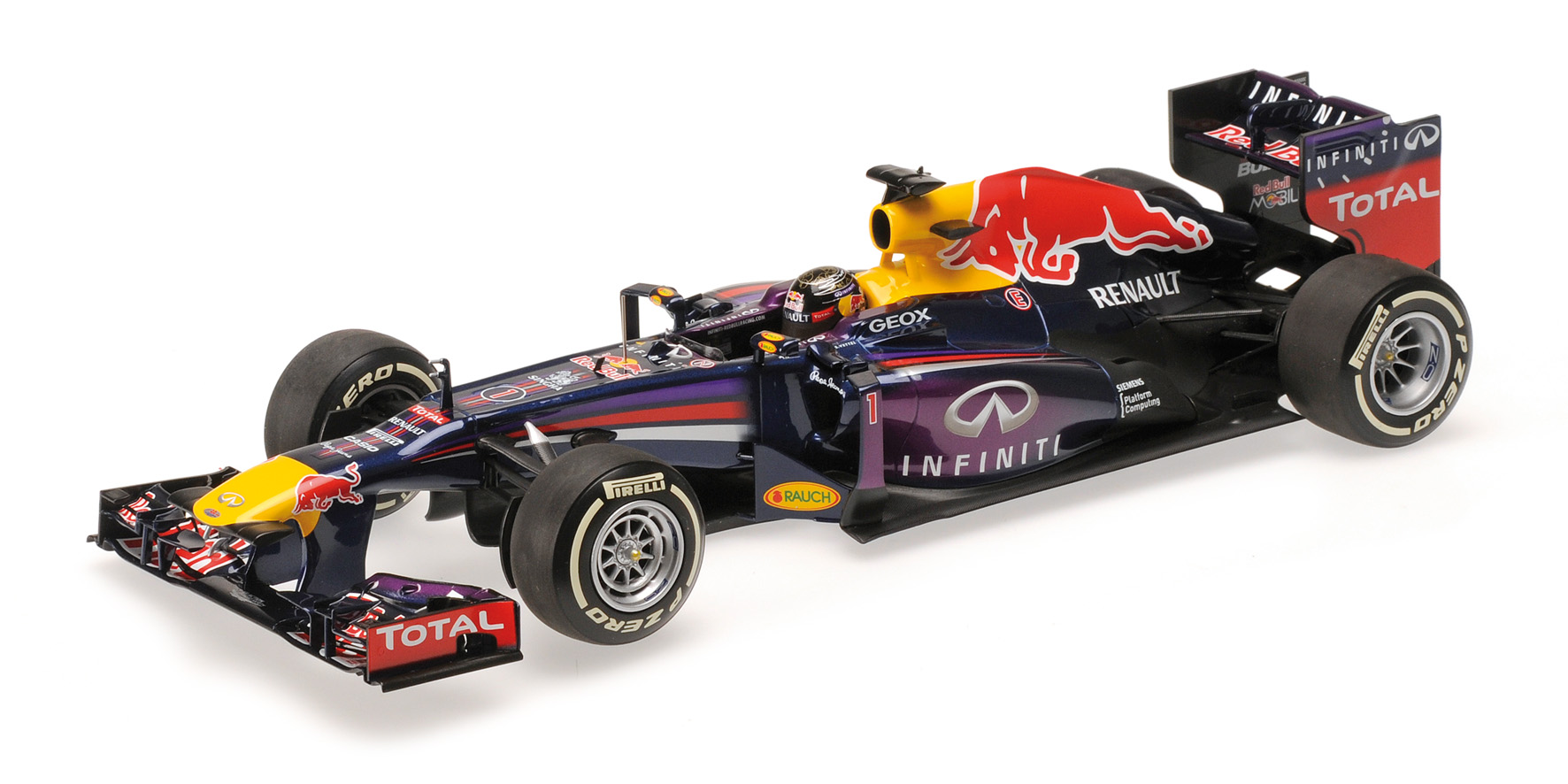 INFINITI RED BULL RACING RENAULT RB9 - SEBASTIAN VETTEL - WINNER INDIAN GP - WORLD CHAMPION 2013