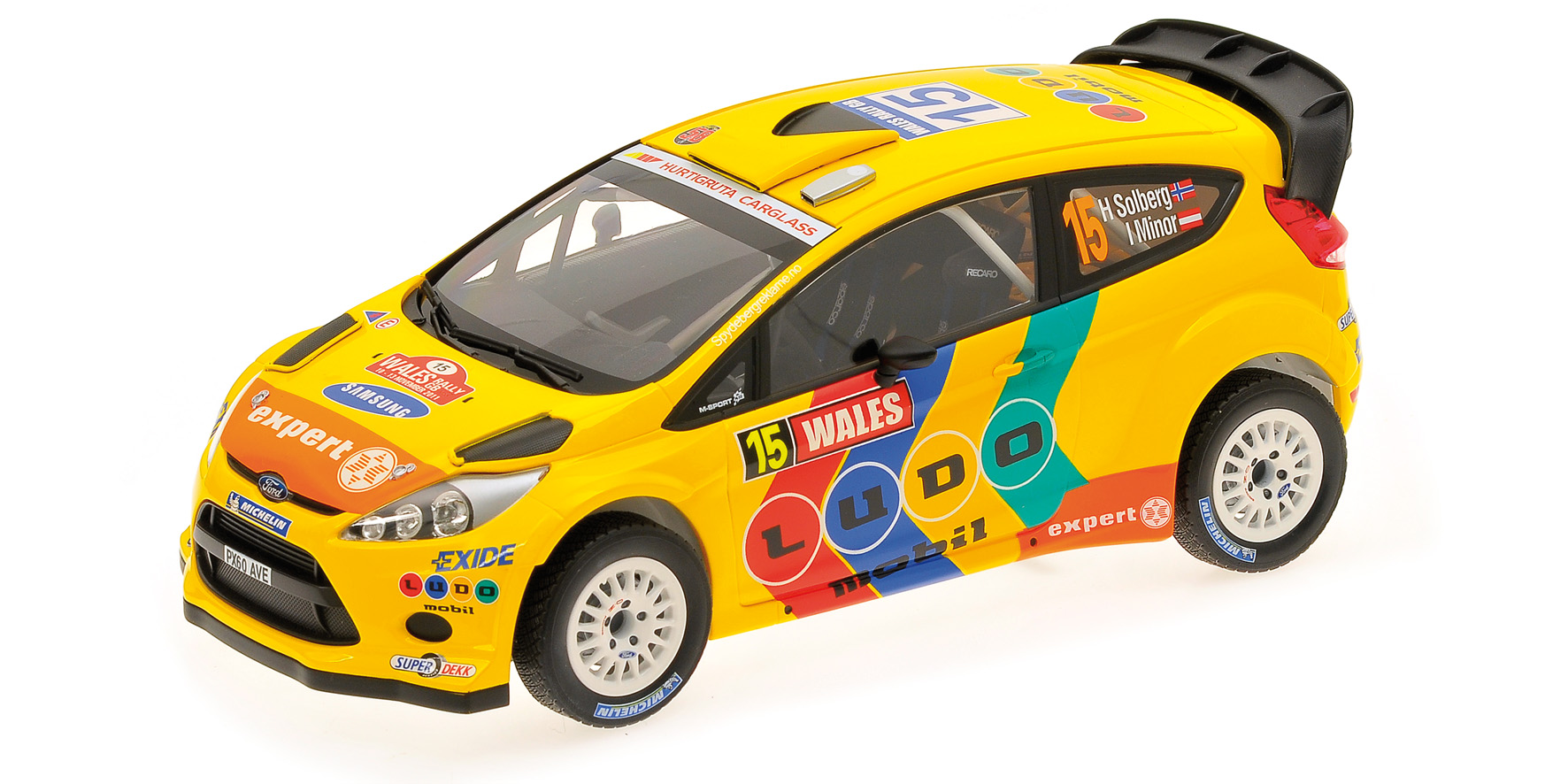 FORD FIESTA RS  WRC - STOBART - SOLBERG/MINOR - WALES RALLY GB 2011