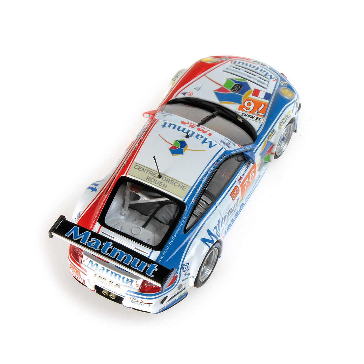 PORSCHE 997 GT3 RSR - IMSA PERFOMANCE MATMUT - NARAC/PILET/LONG - 24H LE MANS 2010