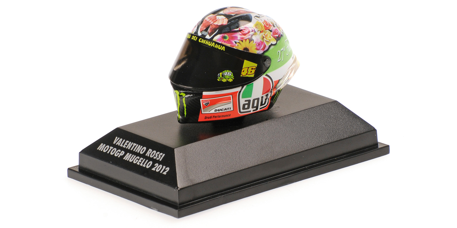 AGV HELMET - VALENTINO ROSSI - MOTOGP MUGELLO 2012
