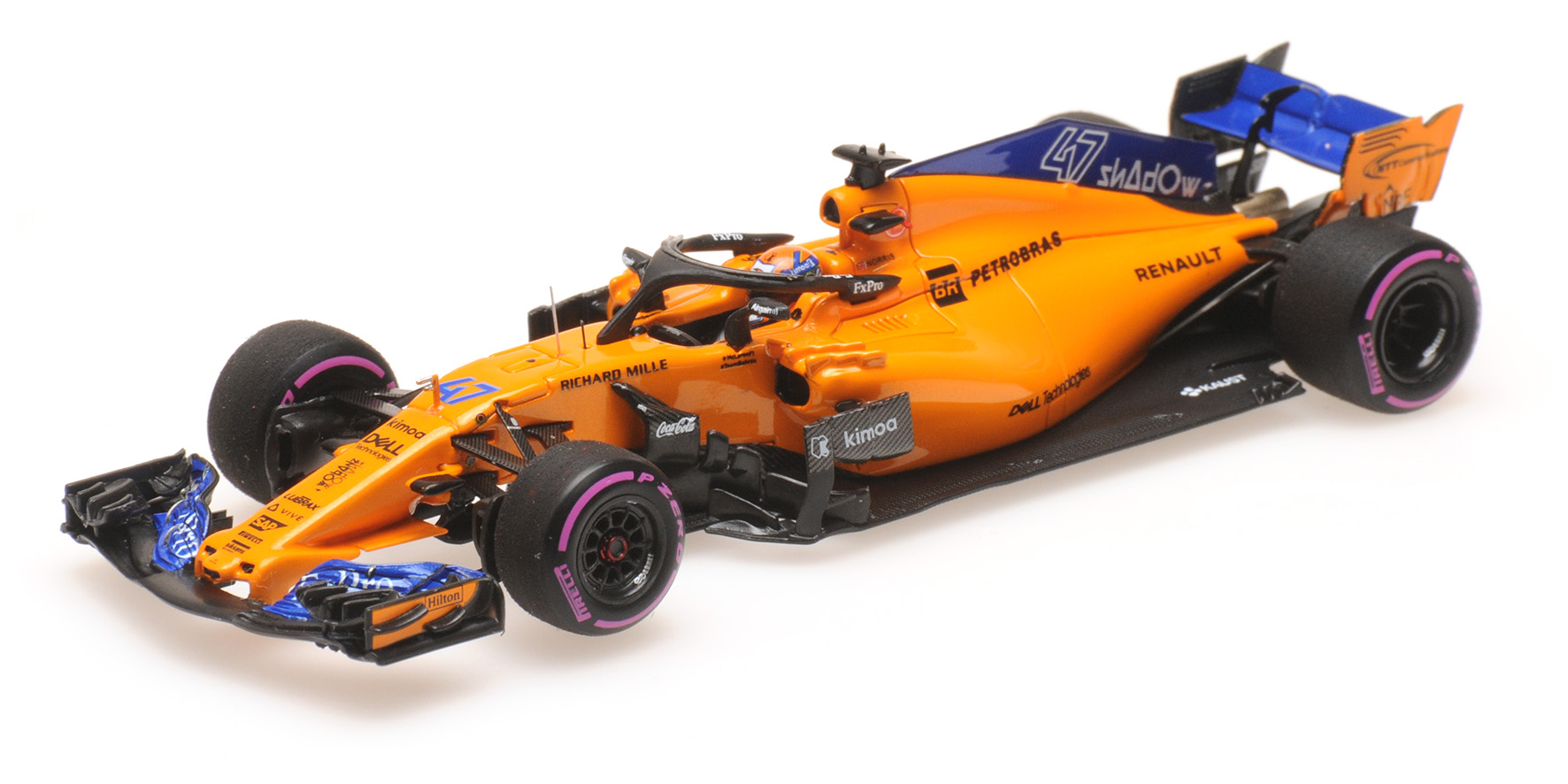MCLAREN RENAULT MCL33 - LANDO NORRIS - TESTING ABU DHABI 2018