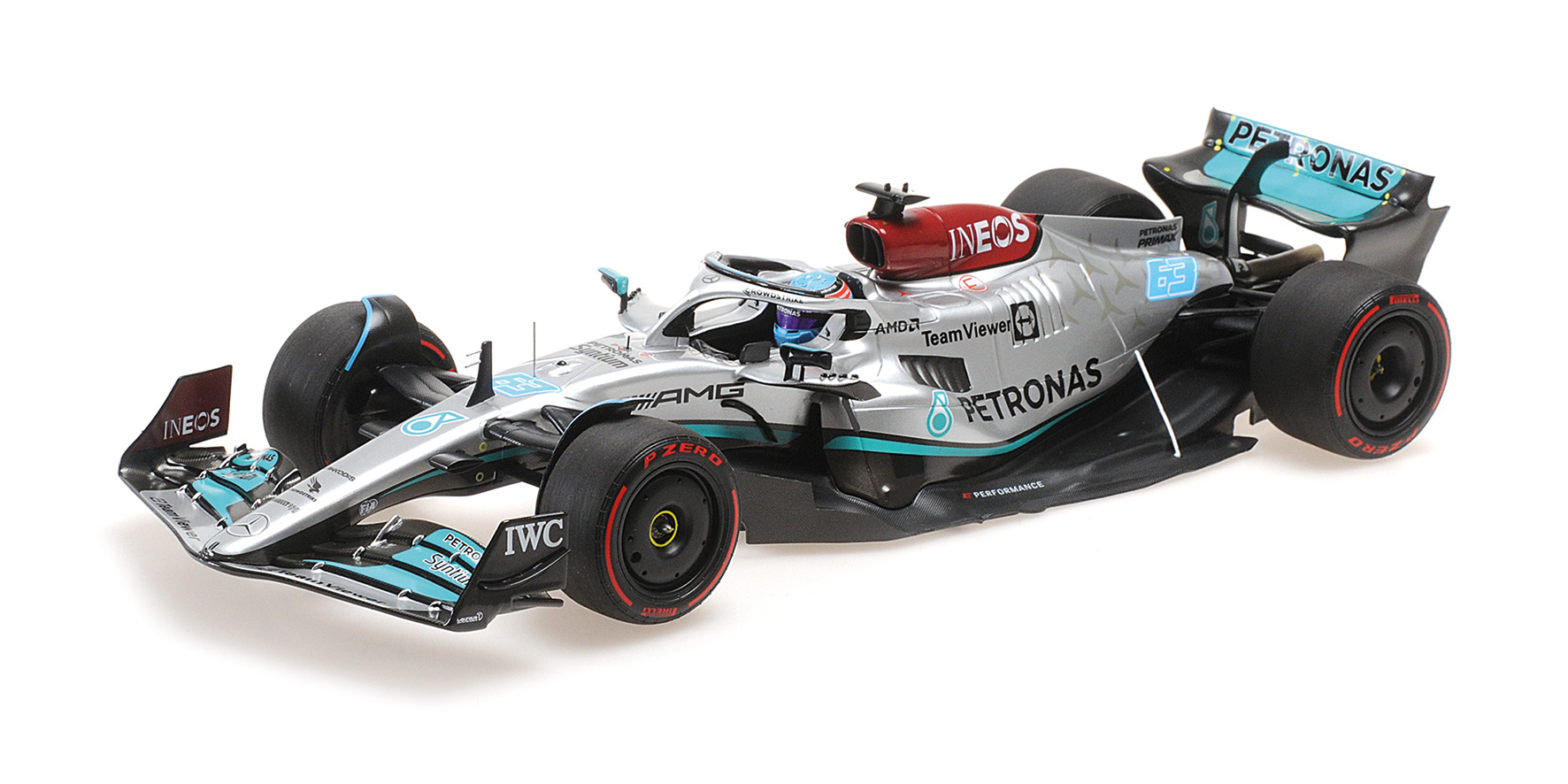 MERCEDES-AMG PETRONAS FORMULA ONE TEAM F1 W13 E PERFORMANCE - G. RUSSELL - 1ST WIN BRAZILIAN GP 2022