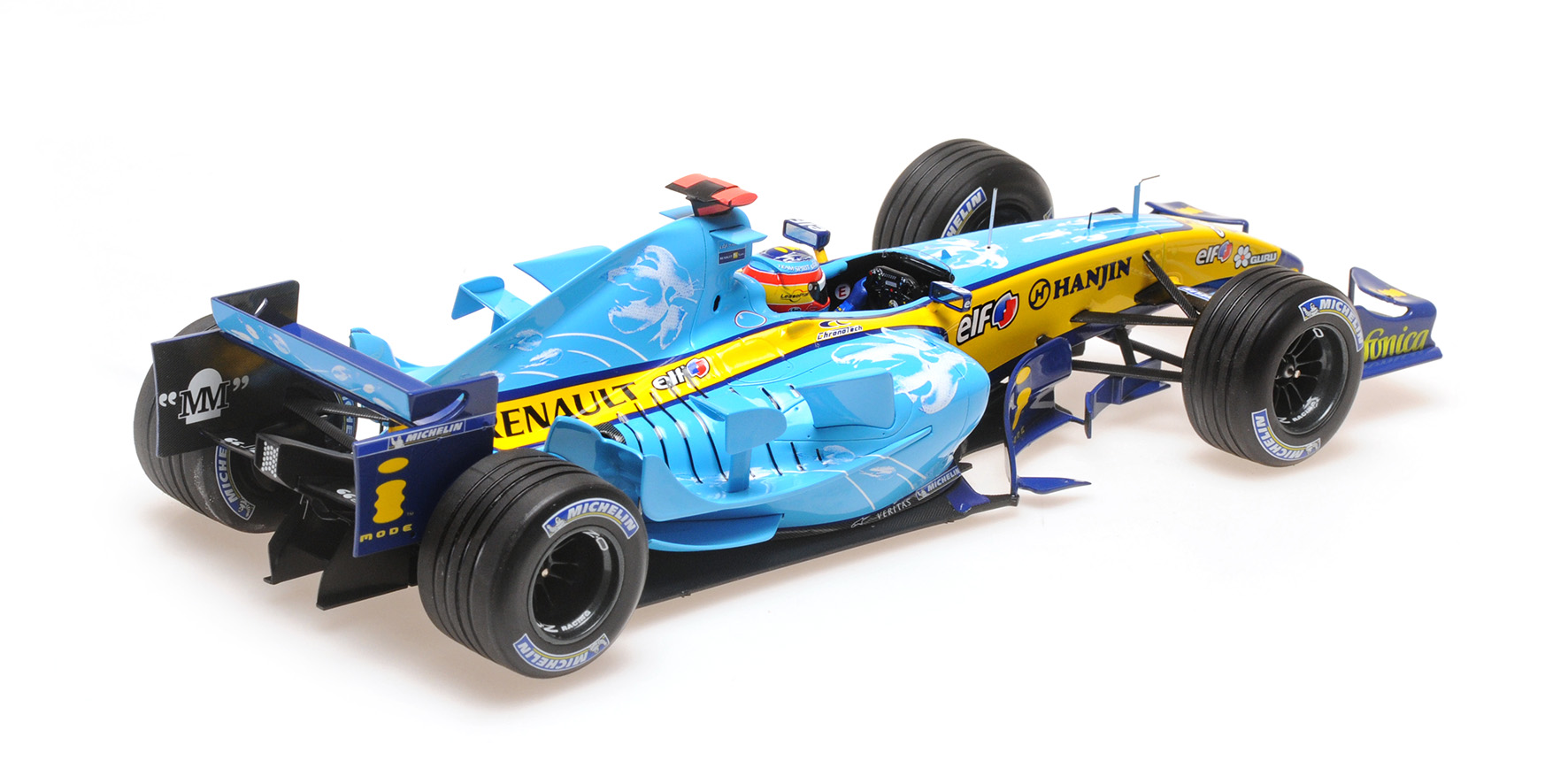 RENAULT F1 TEAM R25 - FERNANDO ALONSO - 2ND PLACE BRITISH GP 2005