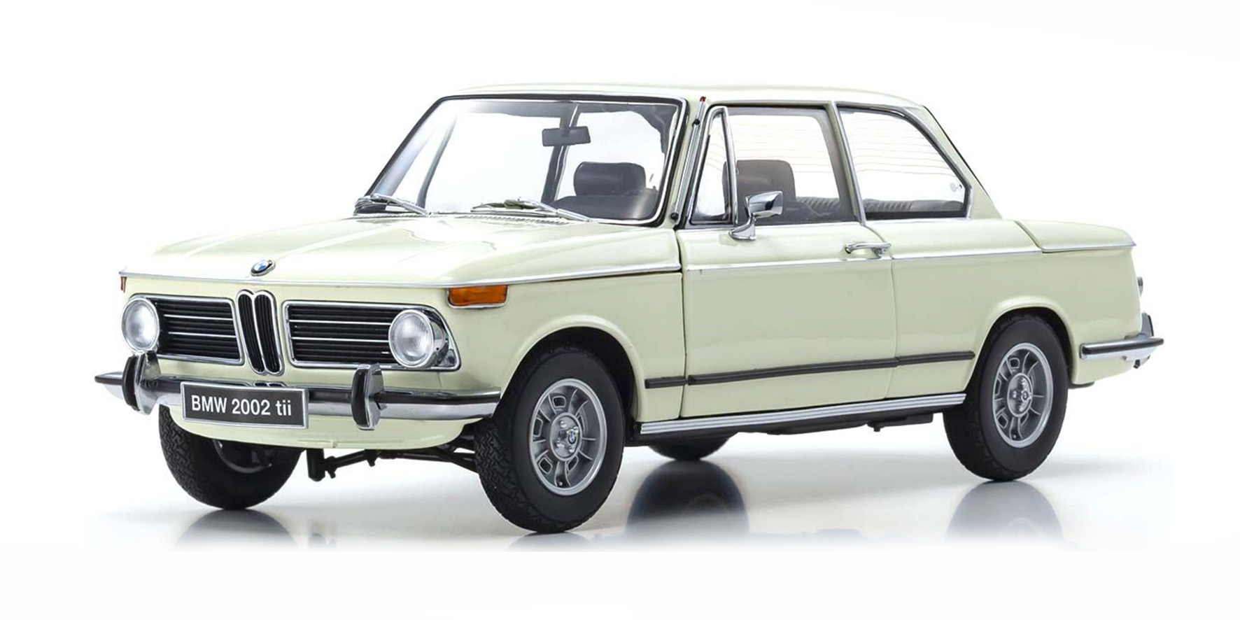 BMW 2002 TII - WHITE - (08543W)