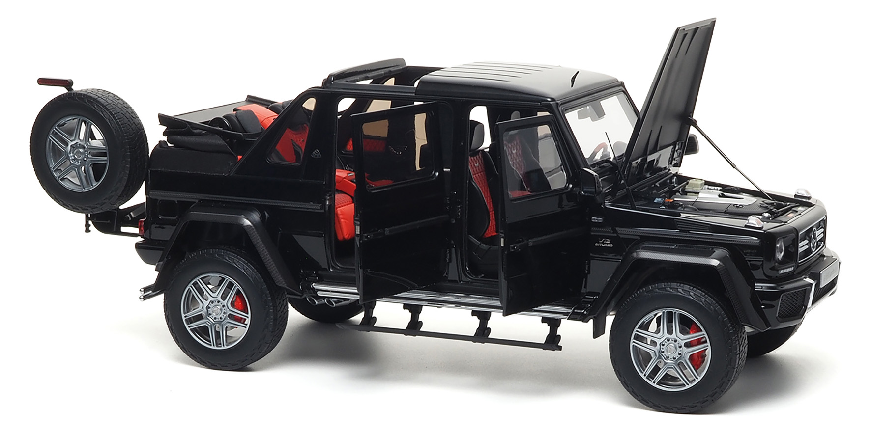 MERCEDES-MAYBACH-G650 LANDAULET (W463) - 2017 - BLACK METALLIC