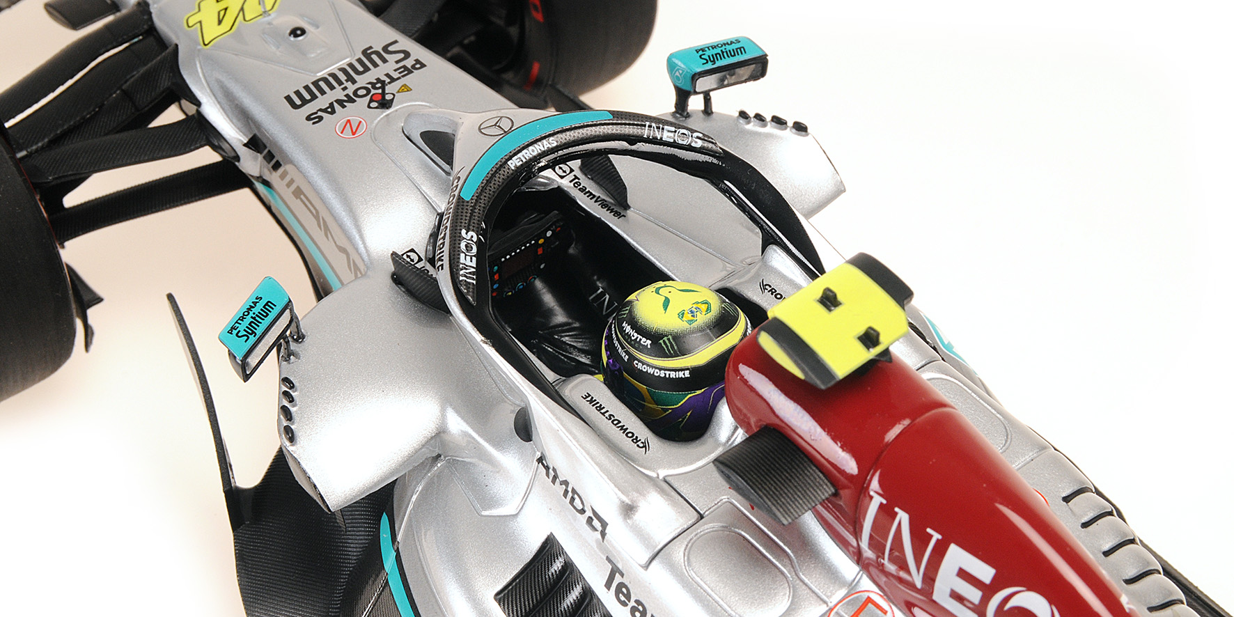 MERCEDES-AMG PETRONAS FORMULA ONE TEAM F1 W13 E PERFORMANCE - LEWIS HAMILTON - BRAZILIAN GP 2022