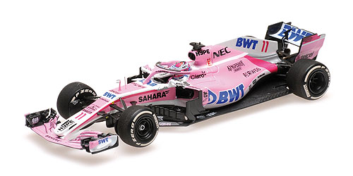 SAHARA FORCE INDIA F1 MERCEDES VJM11 - SERGIO PÉREZ - SPANISH GP 2018 - EXCLUSIVE FOR MINICHAMPS.DE