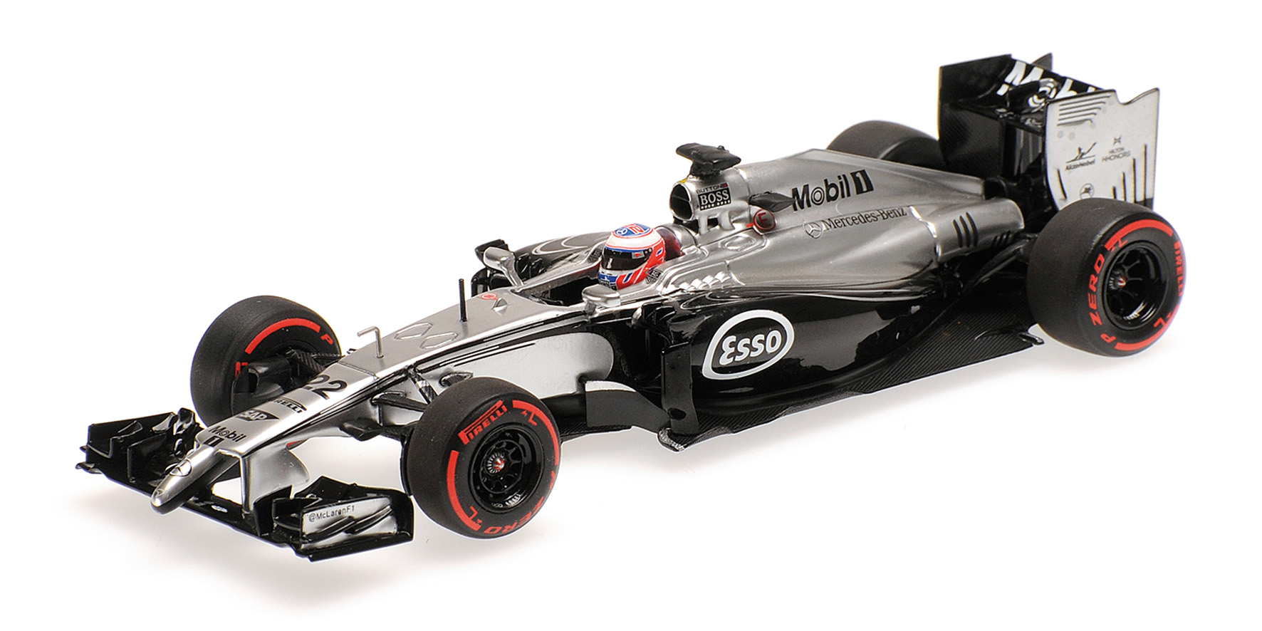 MCLAREN MERCEDES MP4-29 - JENSON BUTTON - 2014 - MALAYSIAN GP