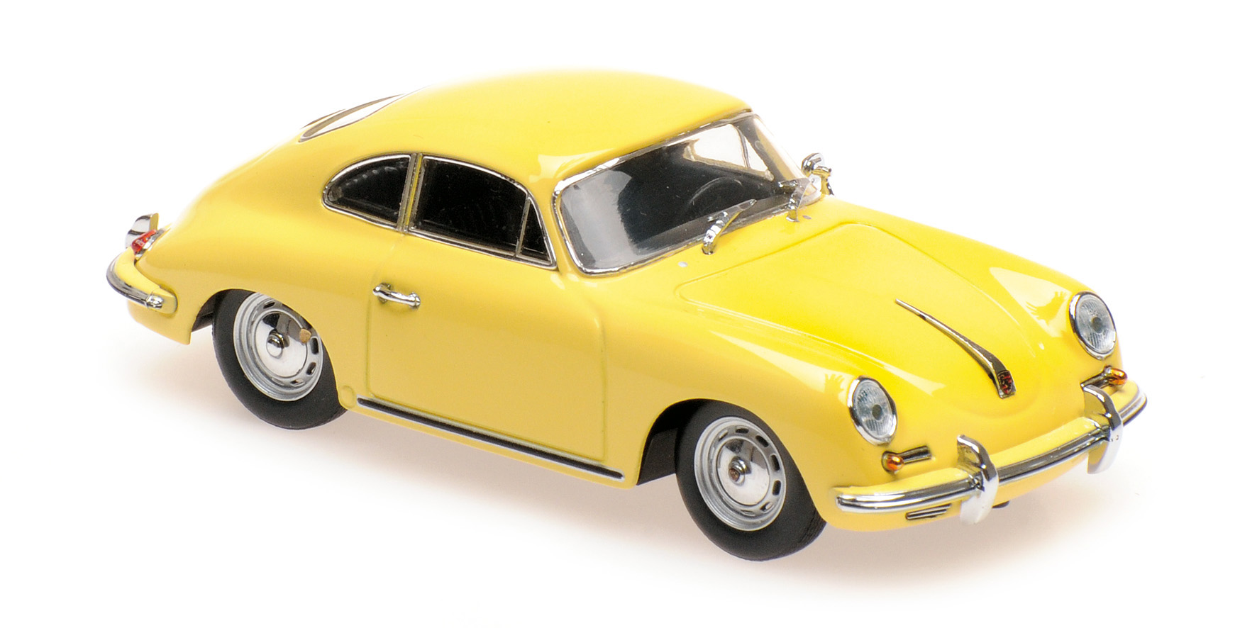 PORSCHE 356 B COUPE - 1961 - YELLOW