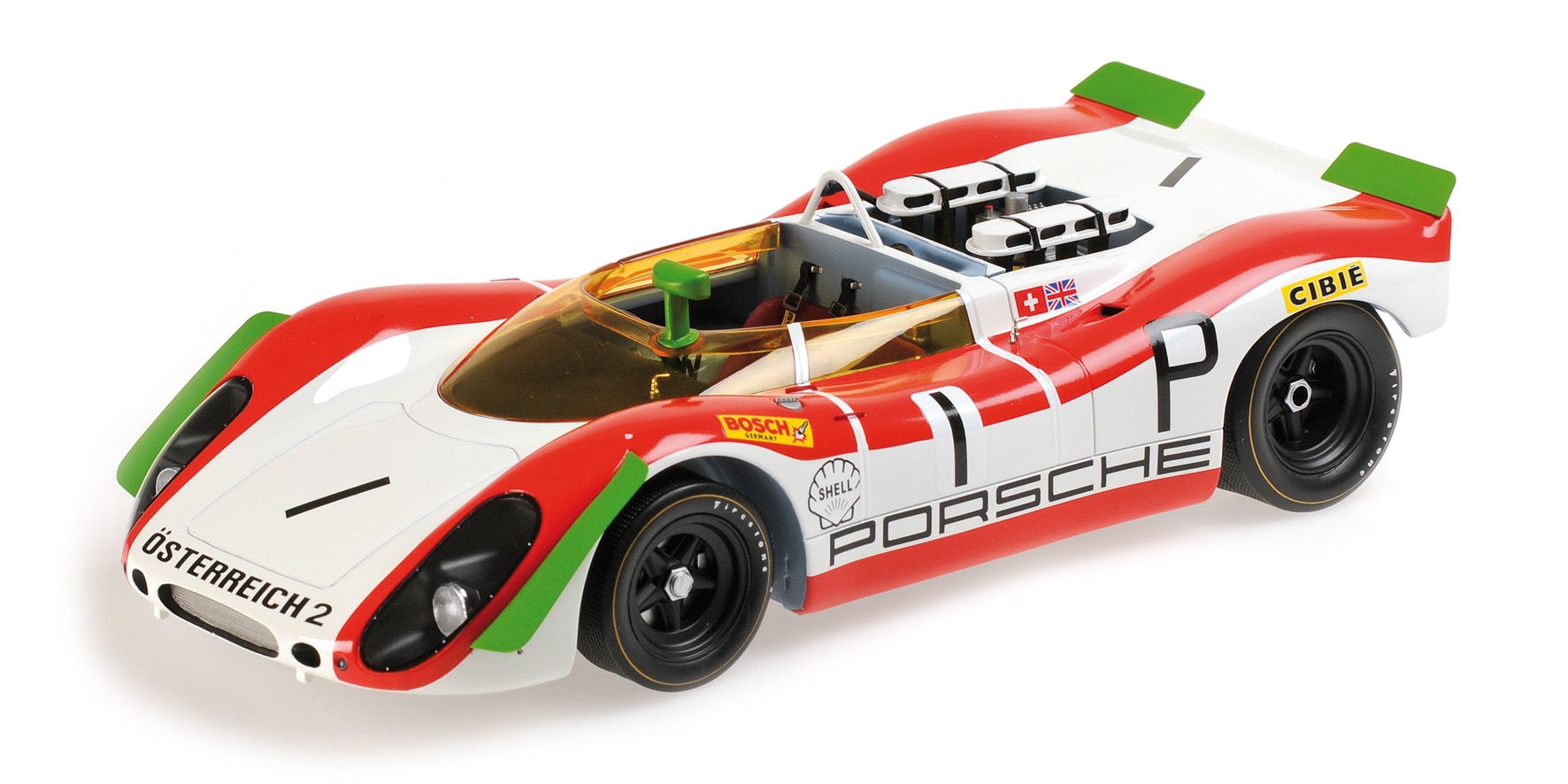 PORSCHE 908/02 SPYDER - REDMAN/SIFFERT - NÜRBURGRING 1969