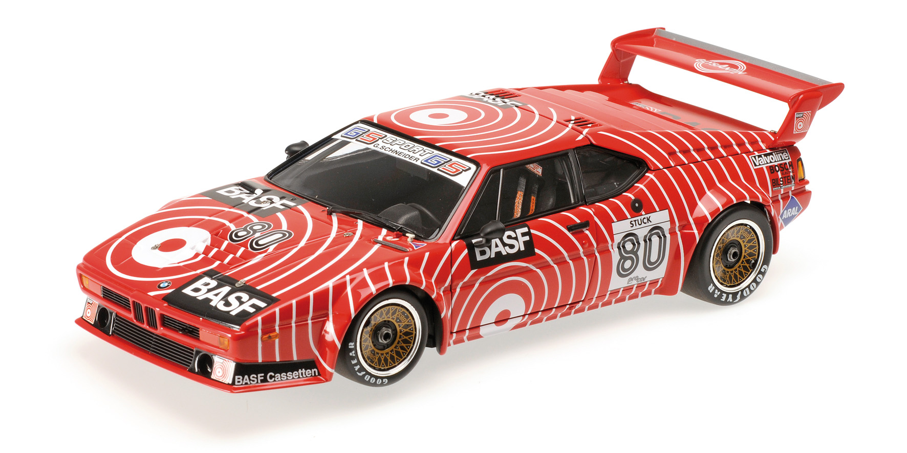BMW M1 PROCAR - GS SPORT - HANS-JOACHIM STUCK - PROCAR SERIES 1980