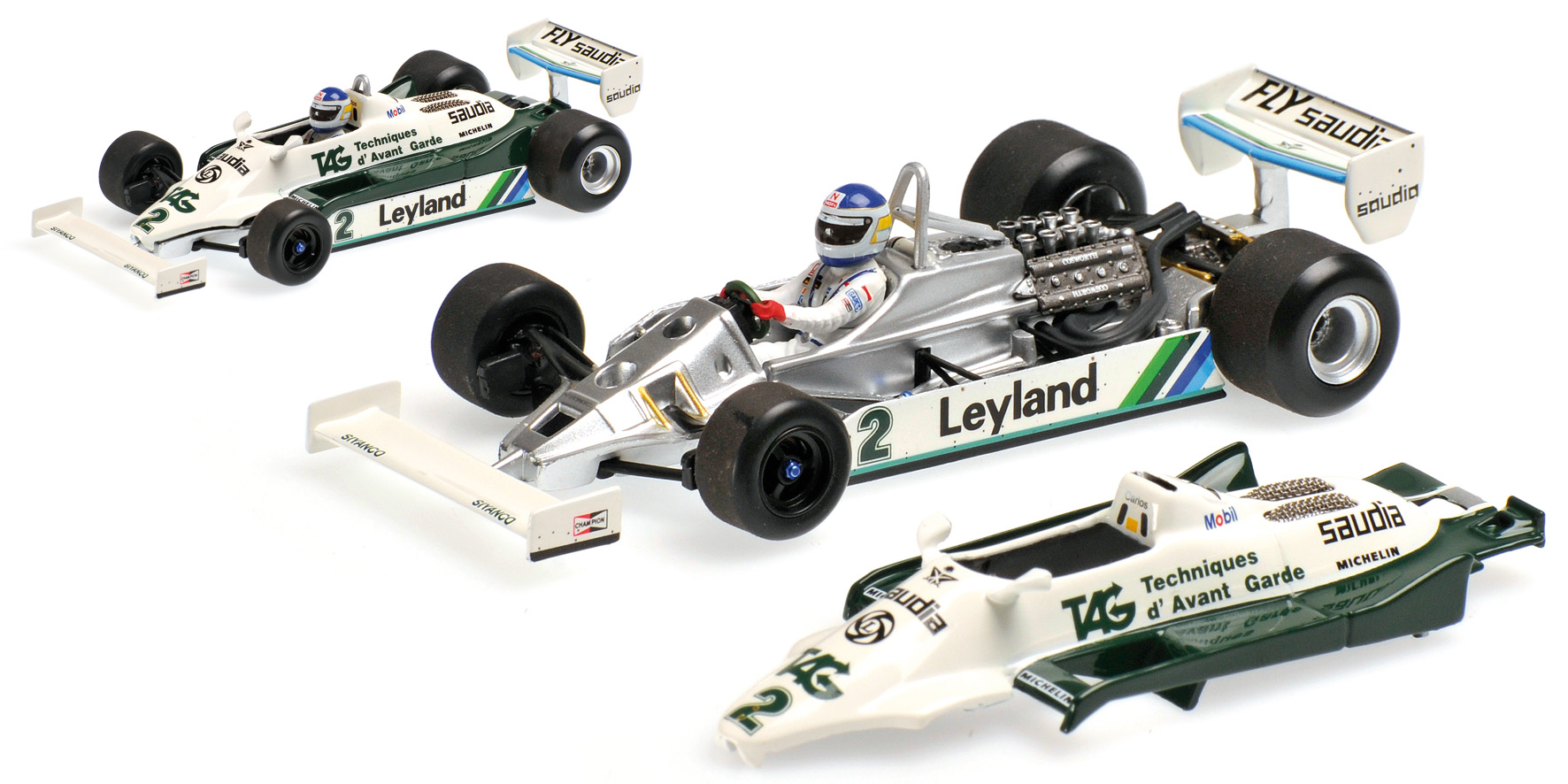 WILLIAMS FORD FW07C - CARLOS REUTEMANN - 1981 - WITH ENGINE