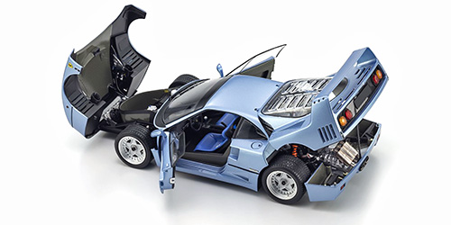 FERRARI F40 - LIGHT BLUE METALLIC (08416LB)