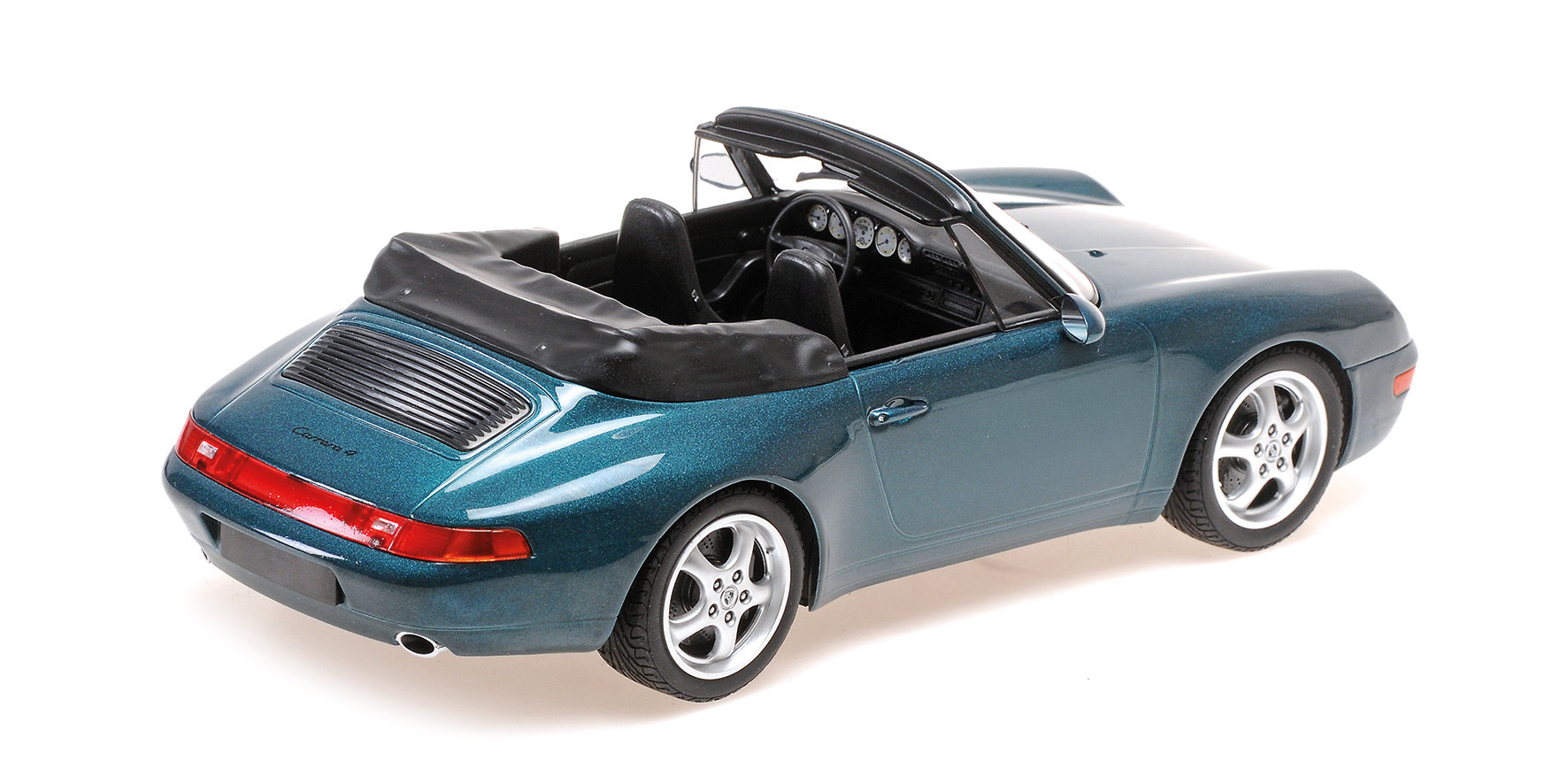 PORSCHE 911 (993) CABRIOLET - 1994 - GREEN METALLIC