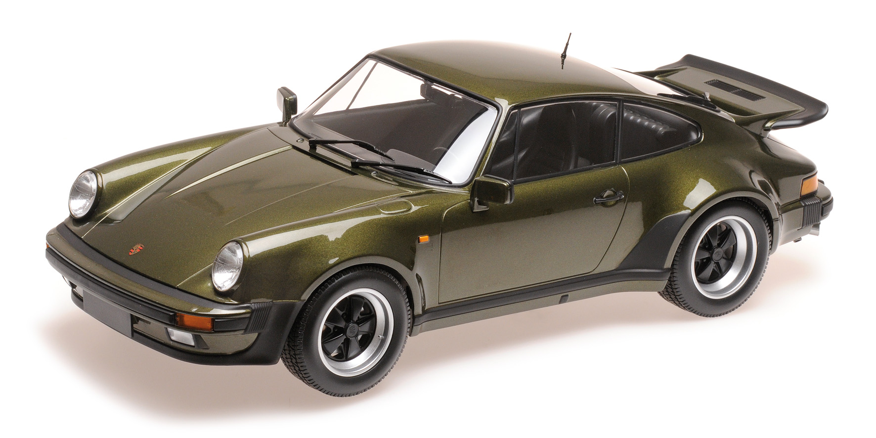 PORSCHE 911 TURBO - 1977 - OLIVE
