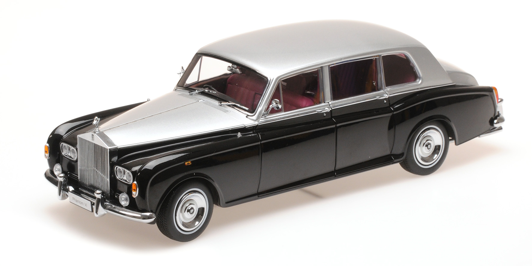 ROLLS ROYCE PAHANTOM VI - BLACK/SILVER (08905BKS)