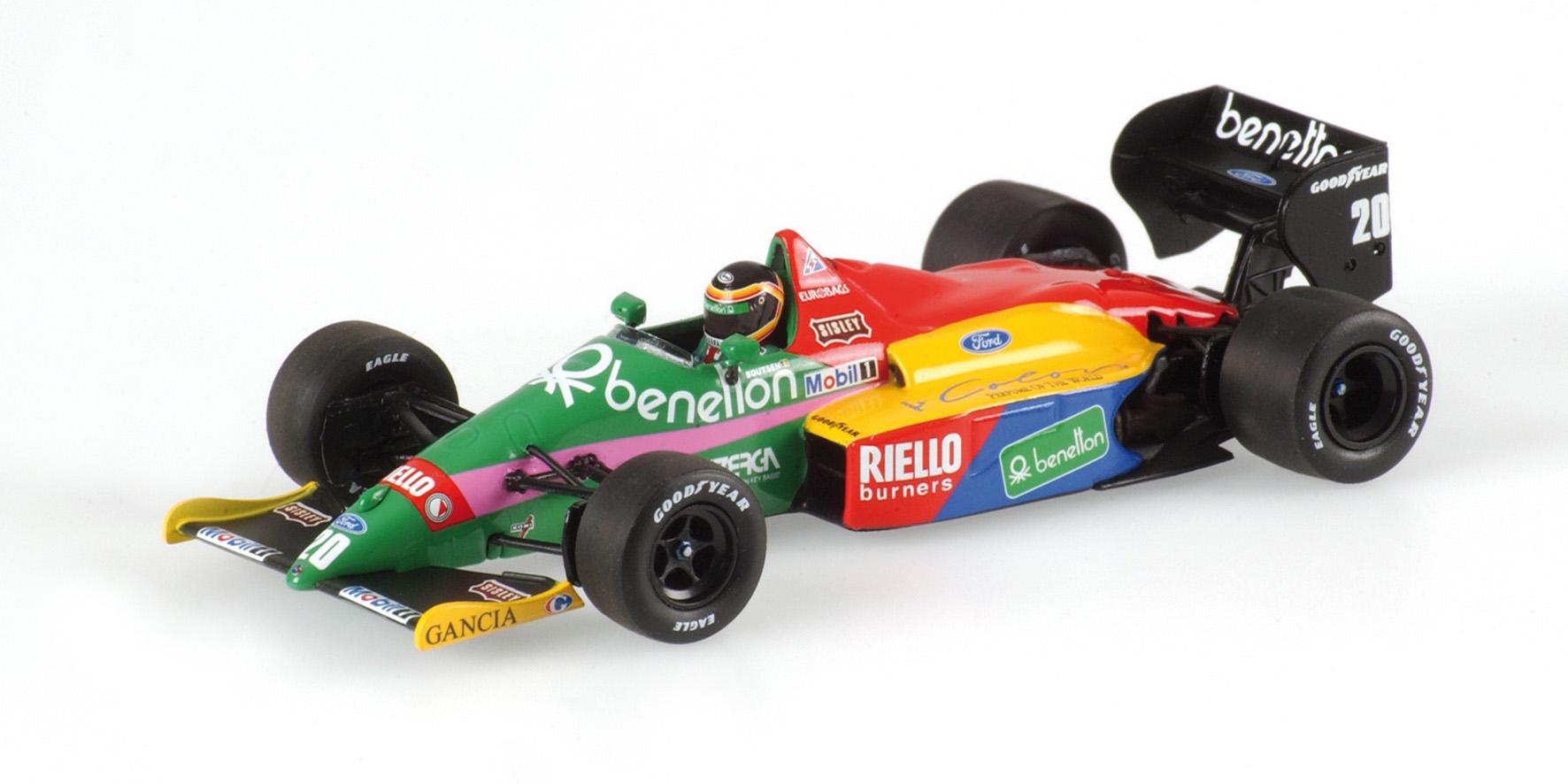 BENETTON FORD B 187 - THIERRY BOUTSEN - 1987