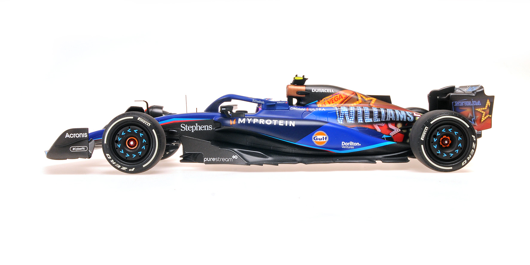 WILLIAMS RACING FW45 - LOGAN SARGEANT - LAS VEGAS GP - 2023