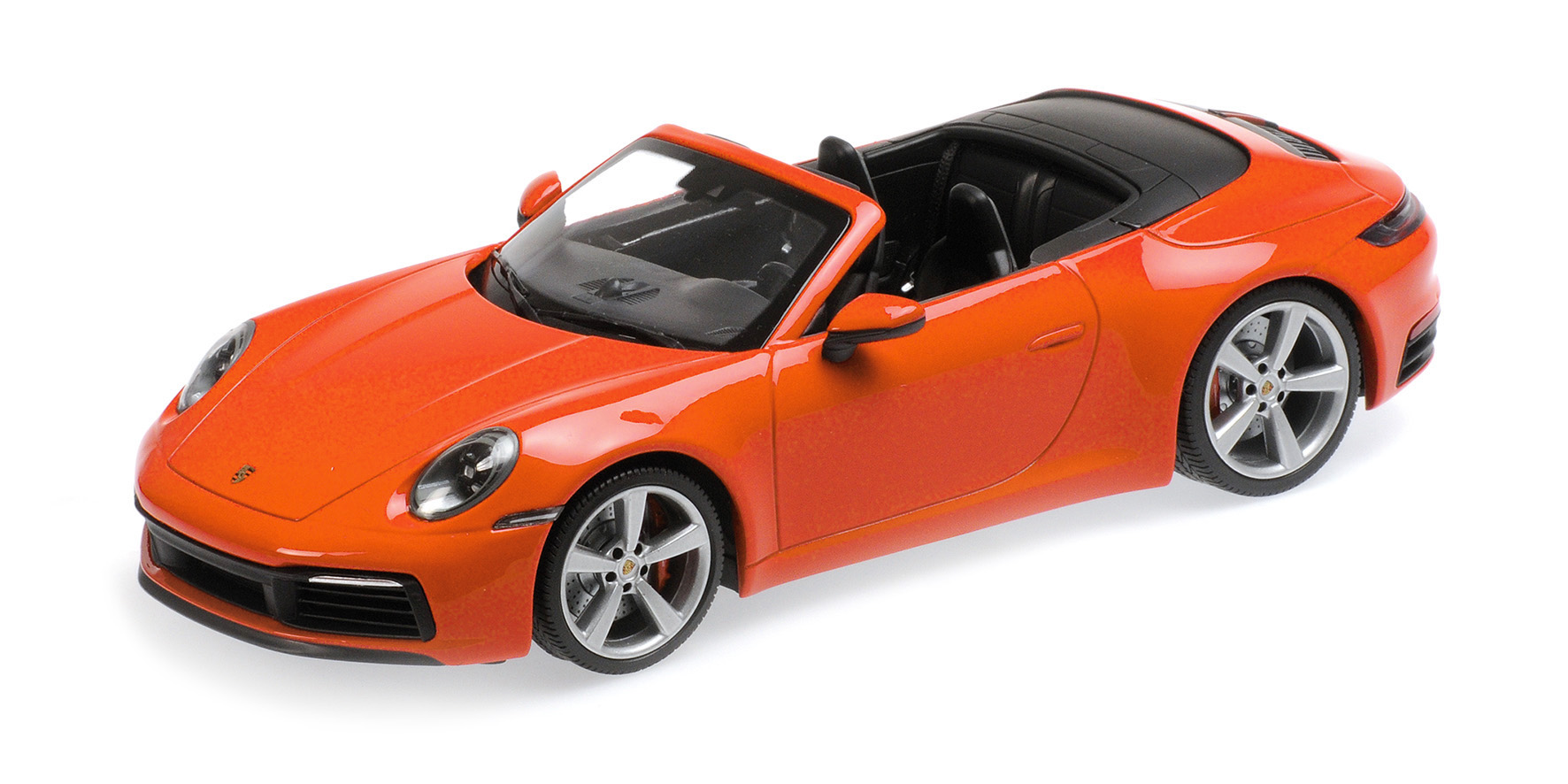 PORSCHE 911 CARRERA 4S CABRIOLET - 2019 - ORANGE
