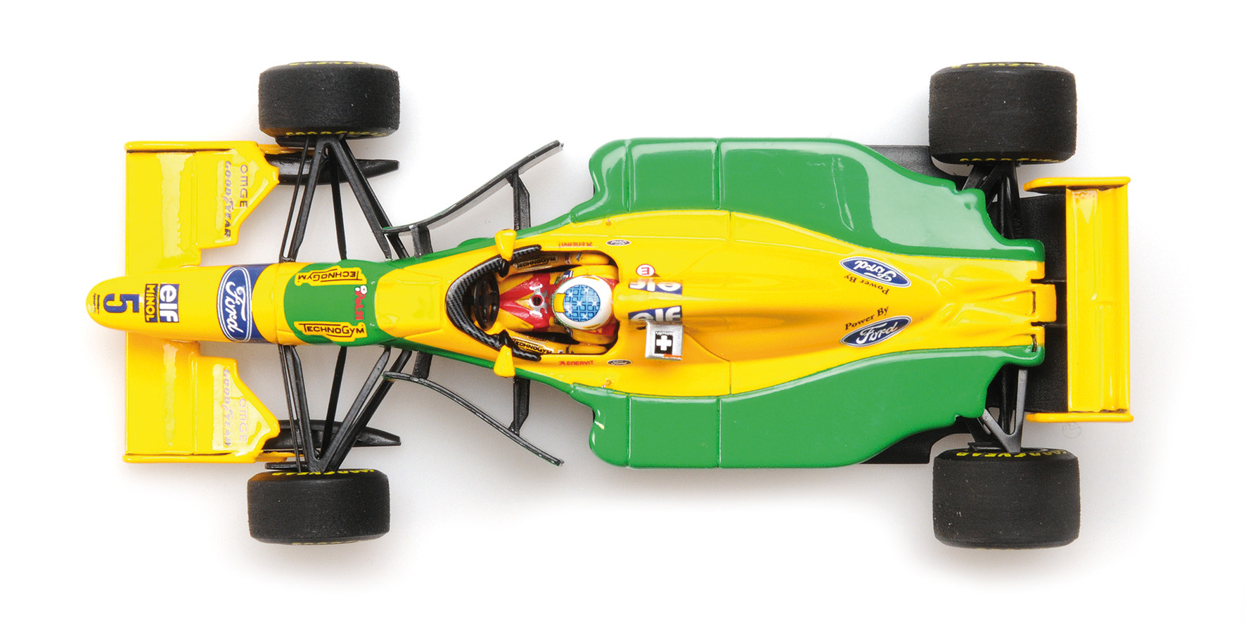 BENETTON FORD B193B - MICHAEL SCHUMACHER - 2ND PLACE CANADIAN GP 1993 - EXCL. FOR MINICHAMPS.DE