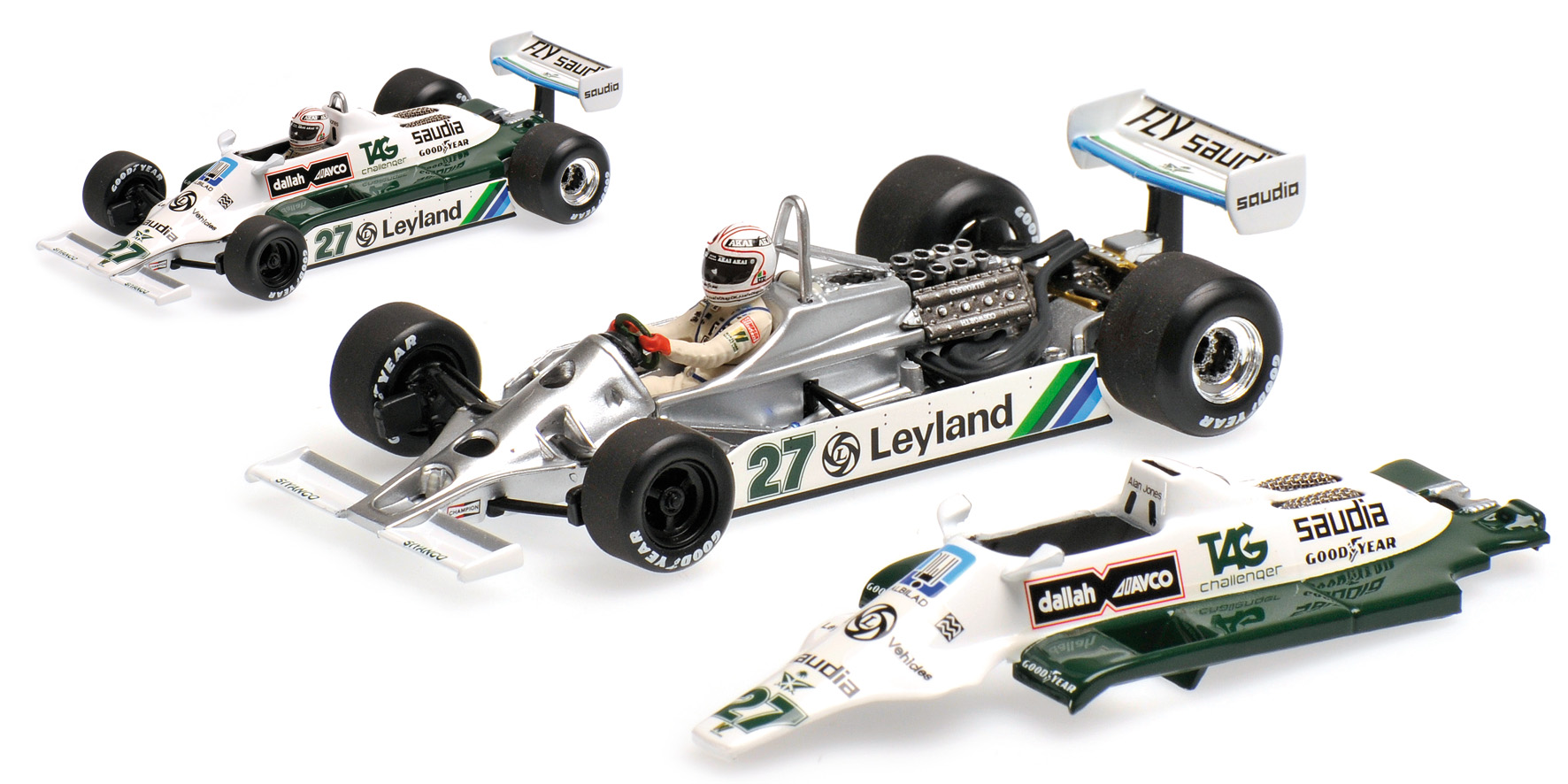 WILLIAMS FORD FW07B - ALAN JONES - WORLD CHAMPION 1980