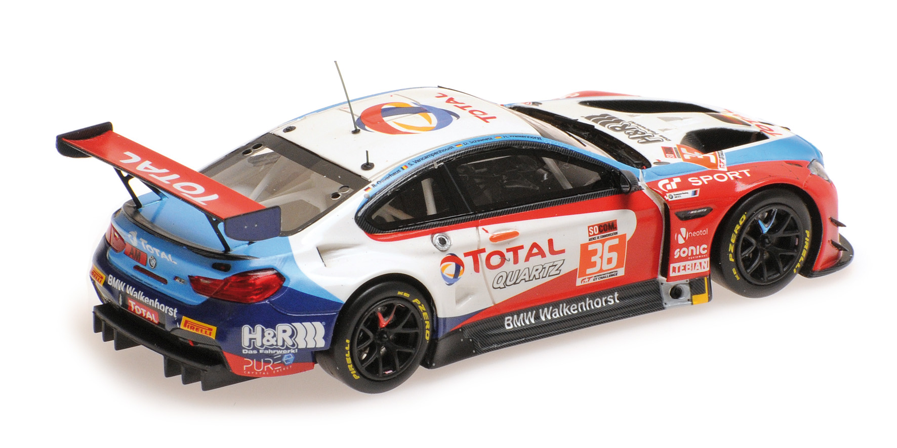 BMW M6 GT3 - WALKENHORST MOTORSPORT - WALKENHORST/SCHWIETZ/VANCAMPENHOUT/OEVERHAUS - 24H SPA 2017