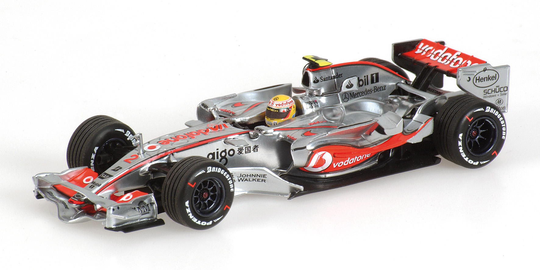VODAFONE MCLAREN MERCEDES - MP4/22 - LEWIS HAMILTON - 1ST VICTORY GP CANADA 2007