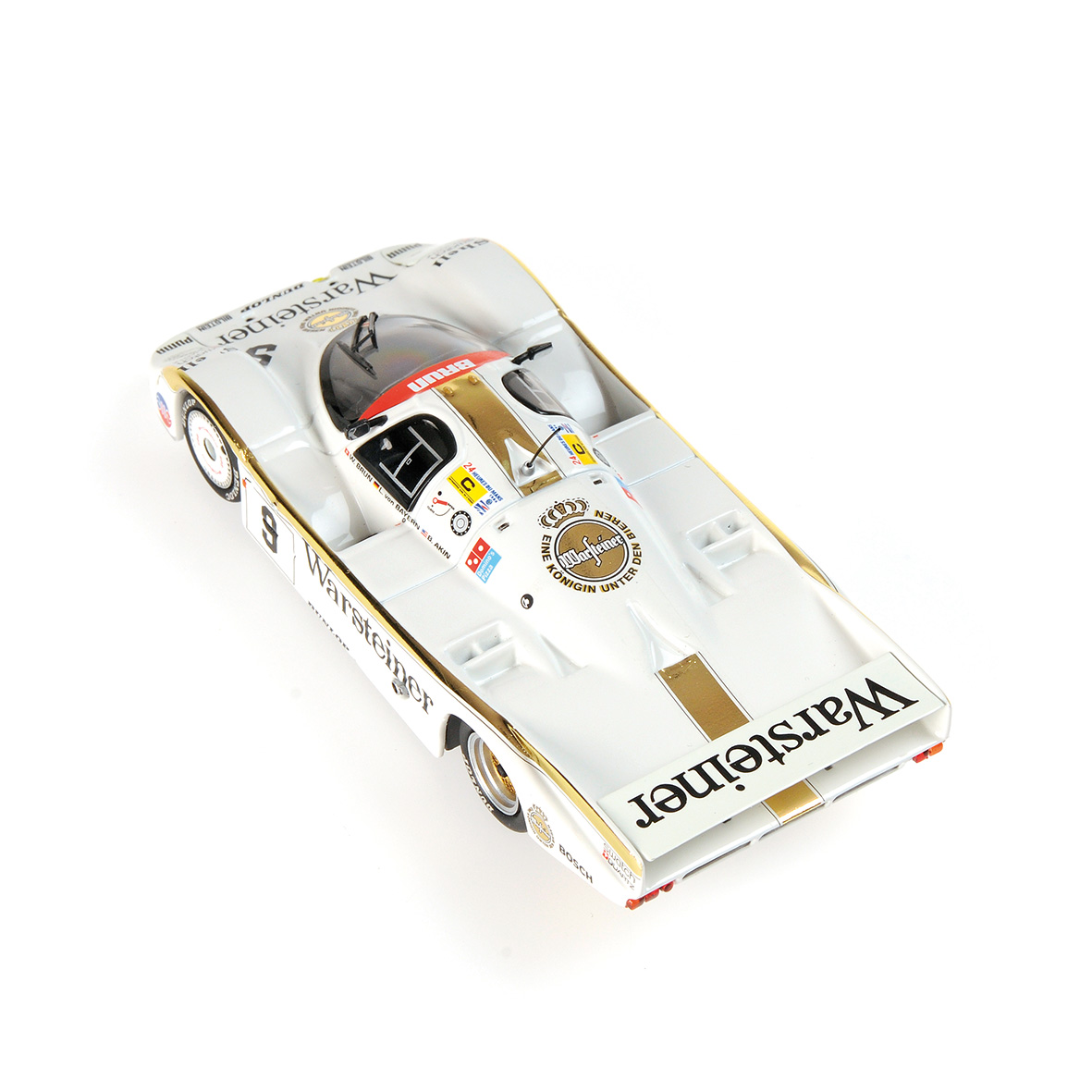 PORSCHE 956 'WARSTEINER' - TEAM BRUN MOTORSPORT - BRUN/BAYERN/AKIN - 24H LE MANS - 1984