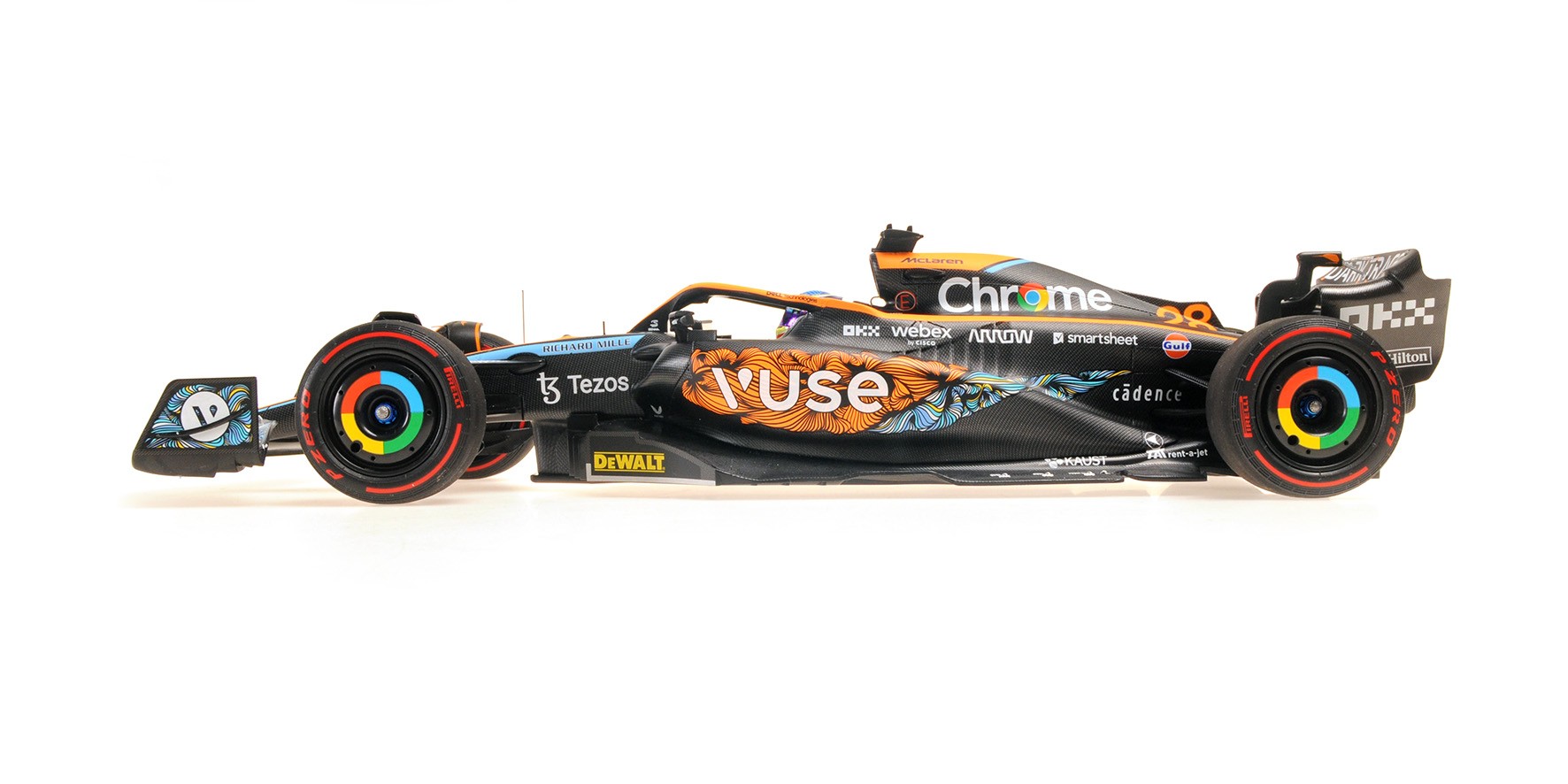 MCLAREN F1 TEAM MCL36 - OSCAR PIASTRI - ABU DHABI TEST 2022