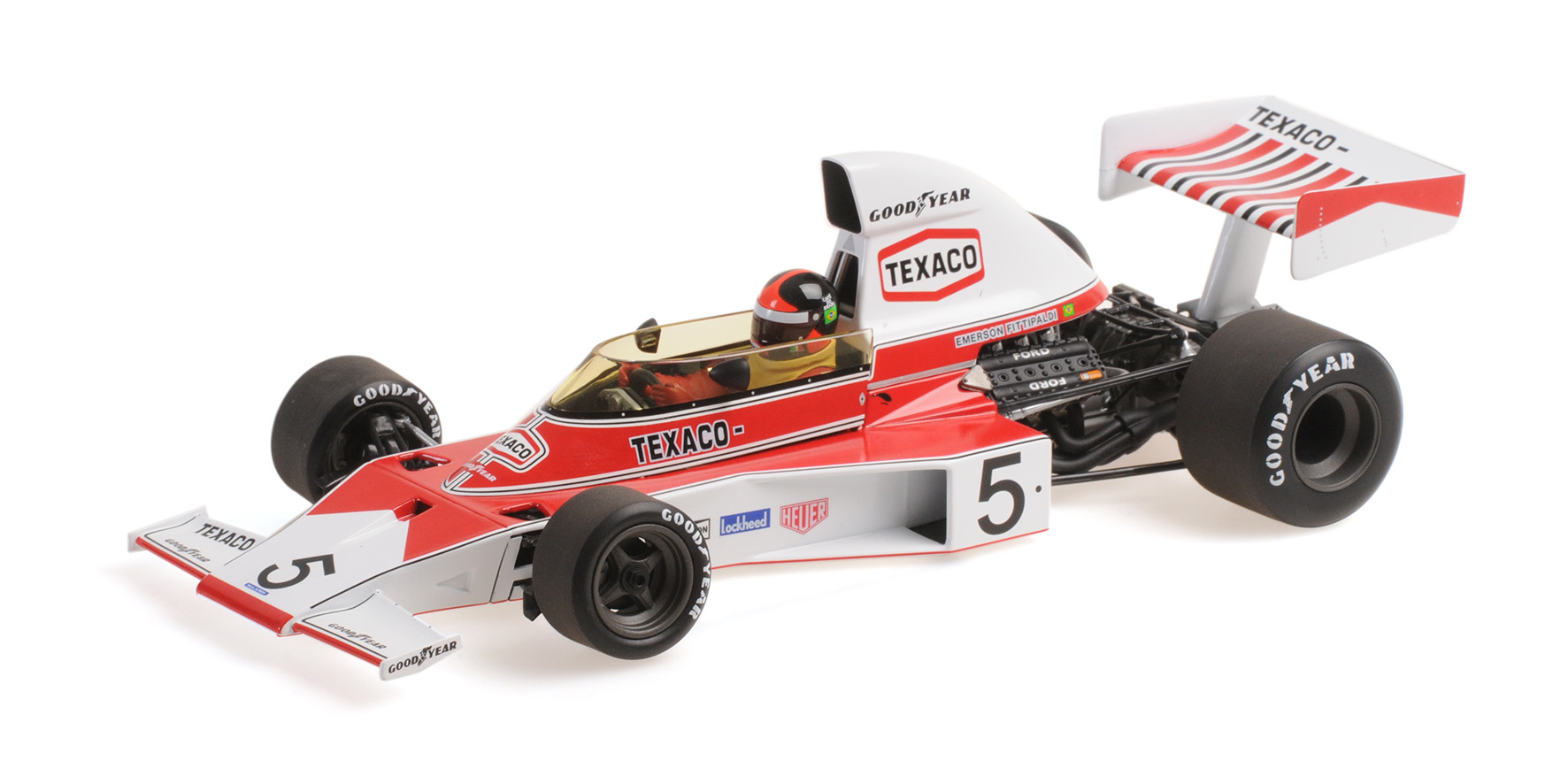 MCLAREN FORD M23 - EMERSON FITTIPALDI - WORLD CHAMPION 1974 - WITH ENGINE