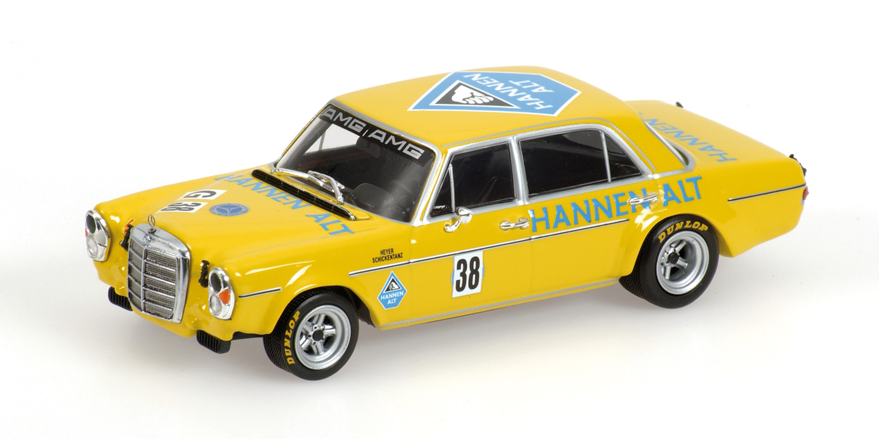 MERCEDES-BENZ 300SEL 6.8 - HANS HEYER - TEAM HANNEN ALT - AVD/MHSTC SAISON FINALE HOCKENHEIM 1971