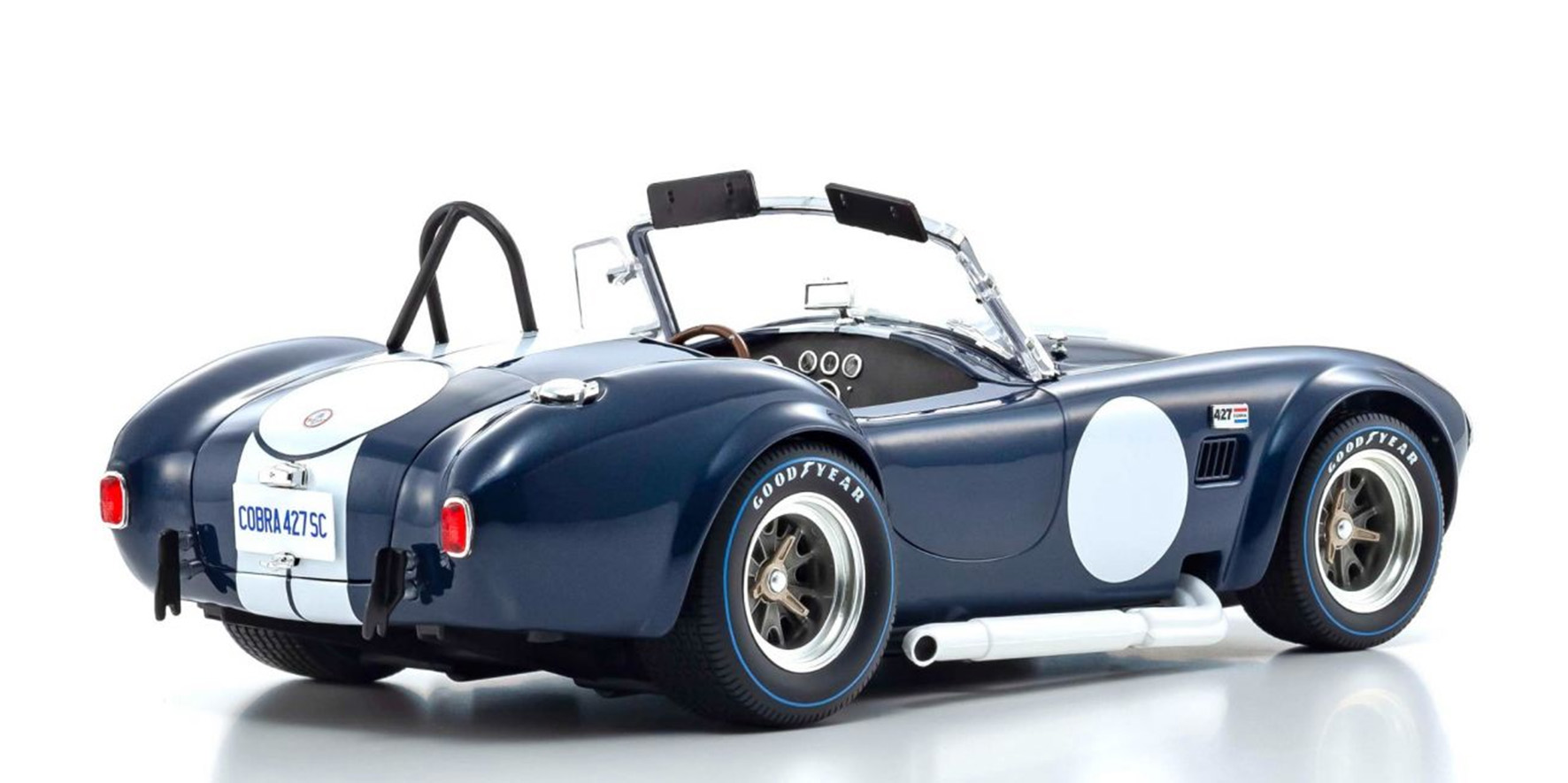 SHELBY COBRA 427 S/C - DARK BLUE/WHITE (08047DBL)