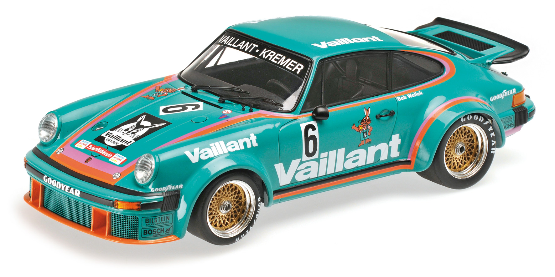 PORSCHE 934 - 'VAILANT' - BOB WOLLEK - WINNER - TEAM KREMER - NORISRING DRM 1976