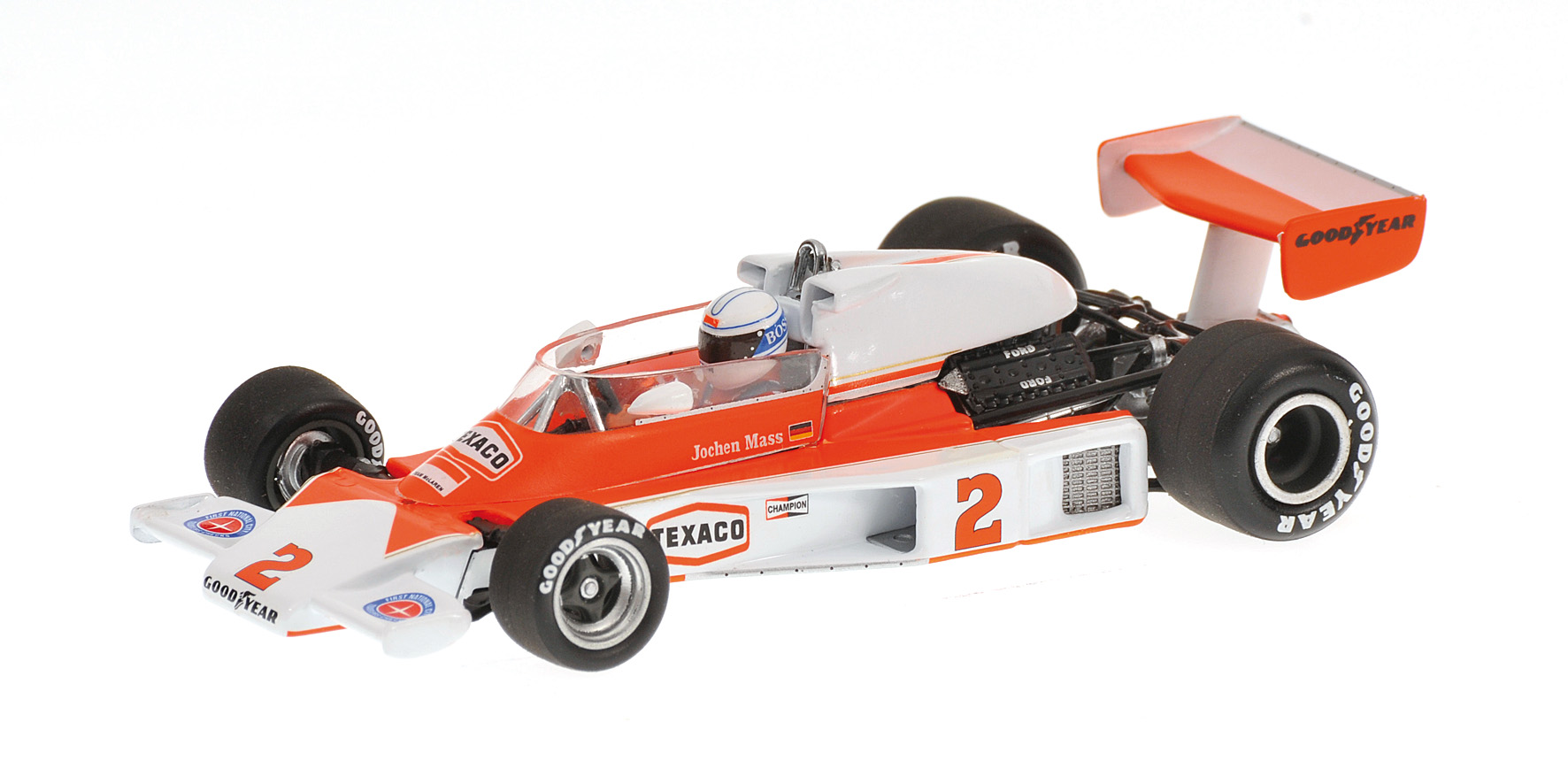 MCLAREN FORD M23 - JOCHEN MASS - US GP 1977 - WITH ENGINE