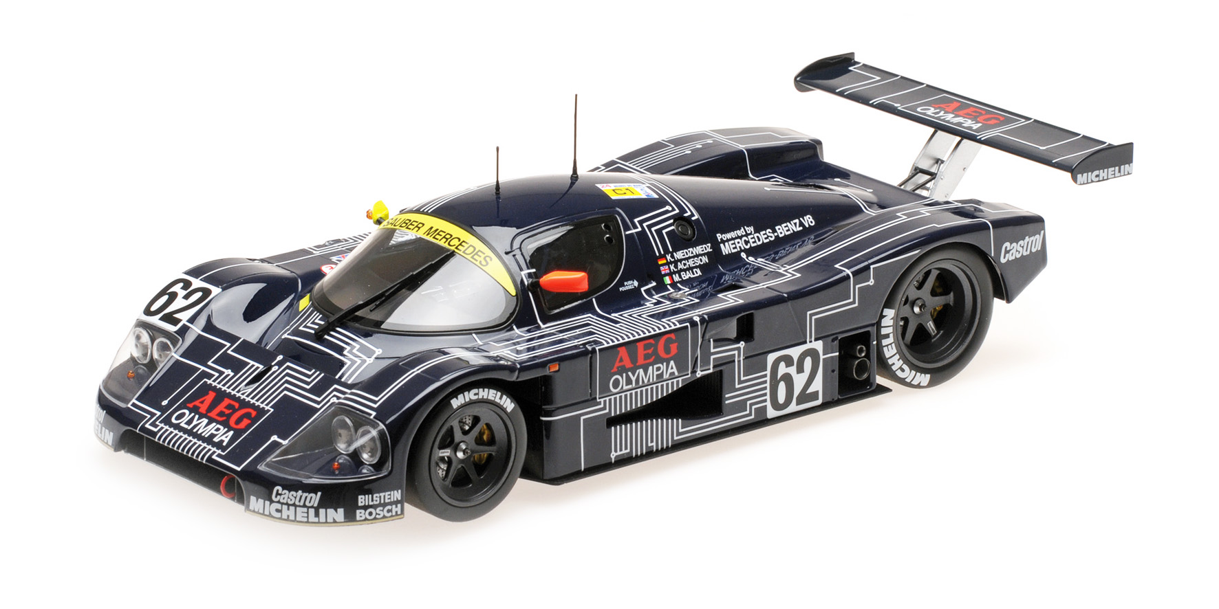 SAUBER MERCEDES C9 - NIEDZWIEDZ/ACHESON - 24H LE MANS 1988