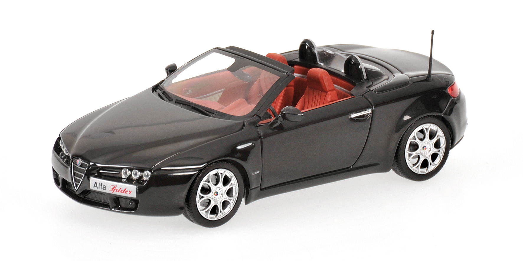 ALFA ROMEO SPIDER - 2007 - BLACK METALLIC