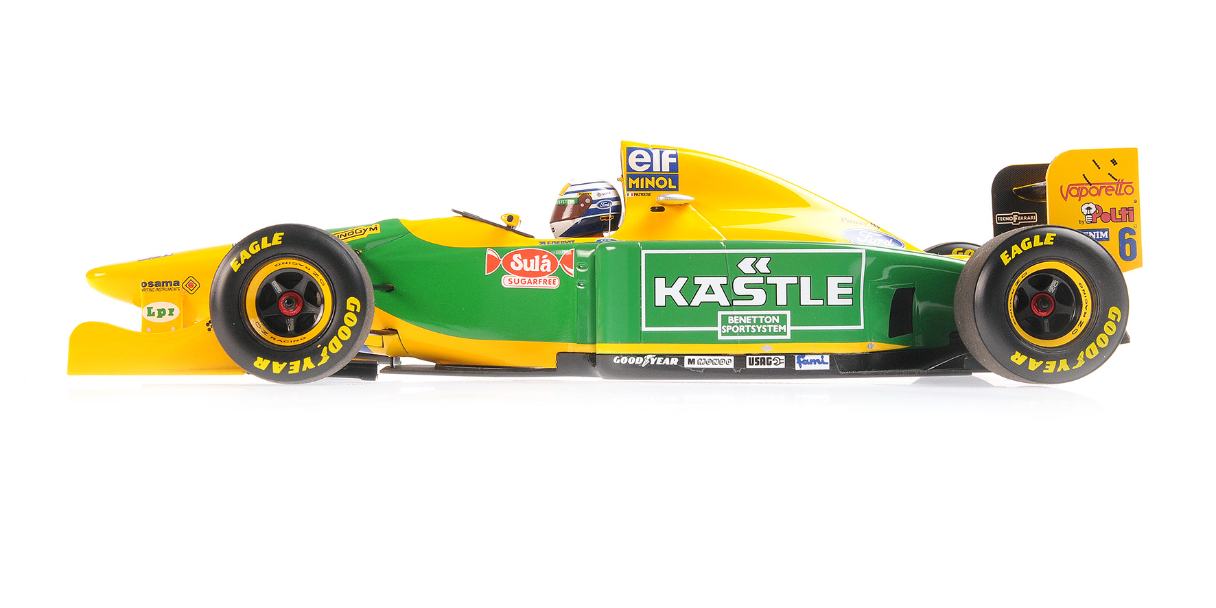 BENETTON FORD B193 - RICARDO PATRESE - 3RD PLACE BRITISH GP 1993