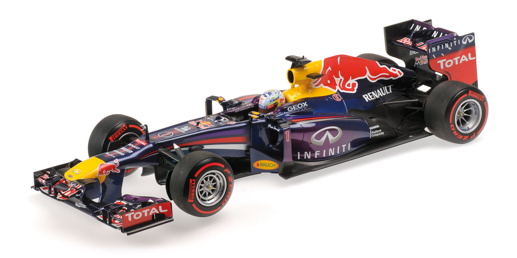 INFINITI RED BULL RACING RENAULT RB9 - SEBASTIAN VETTEL - WINNER BRAZIL GP 2013