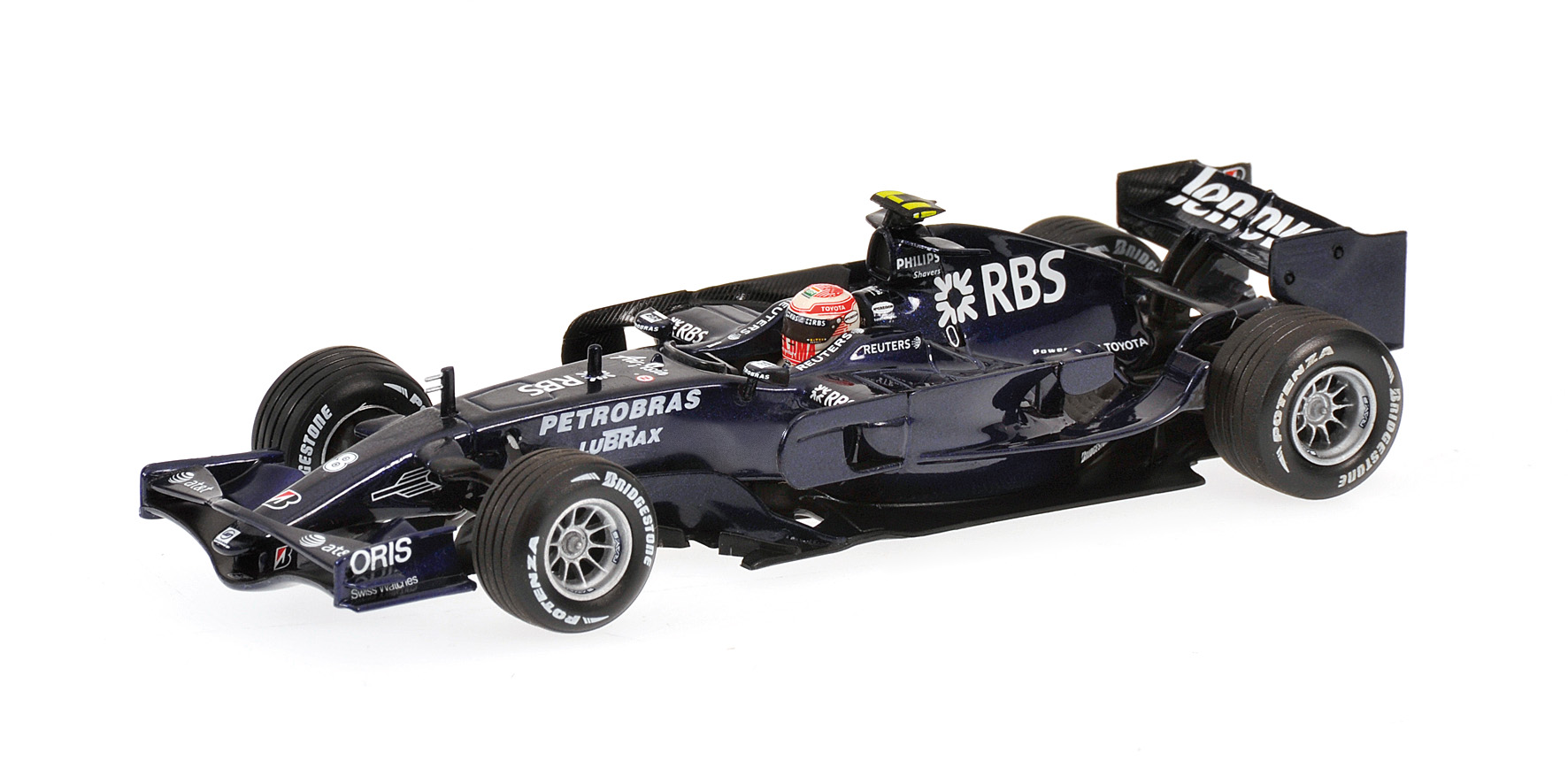 AT&T WILLIAMS TOYOTA - FW30 - KAZUKI NAKAJIMA - TEST BARCELONA 1-3 FEBRUARY - 2008