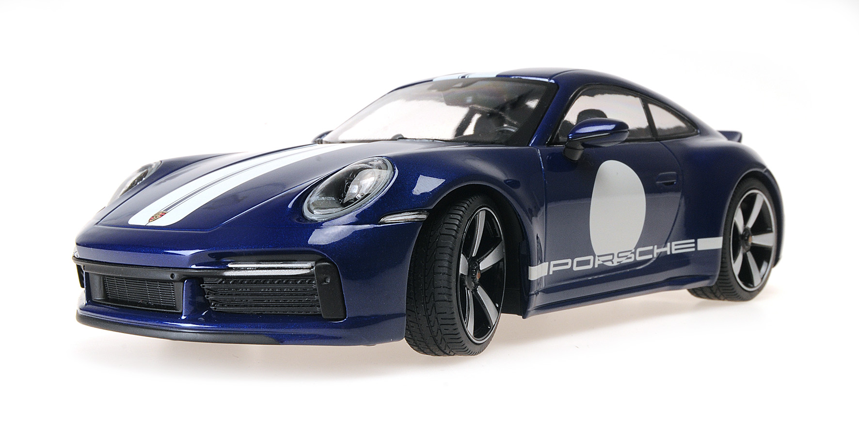 PORSCHE 911 (992) SPORT CLASSIC - 2022 - BLUE METALLIC W/STRIPE