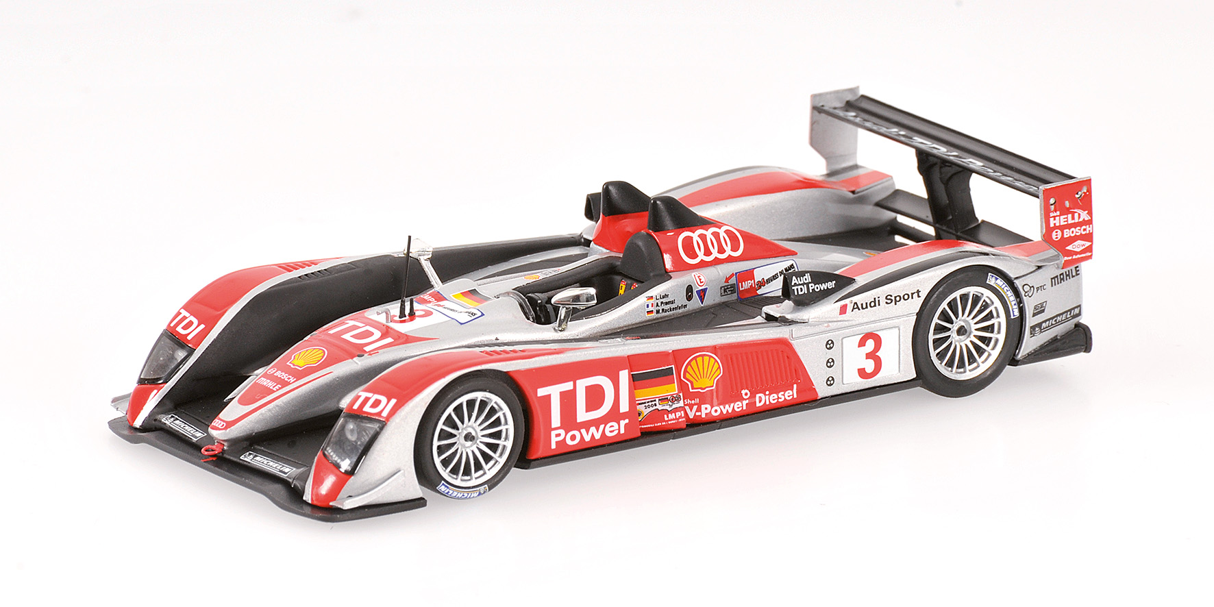 AUDI R10 - AUDI SPORT TEAM JOEST - LUHR/PRÉMAT/ROCKENFELLER - 24H LE MANS 2008