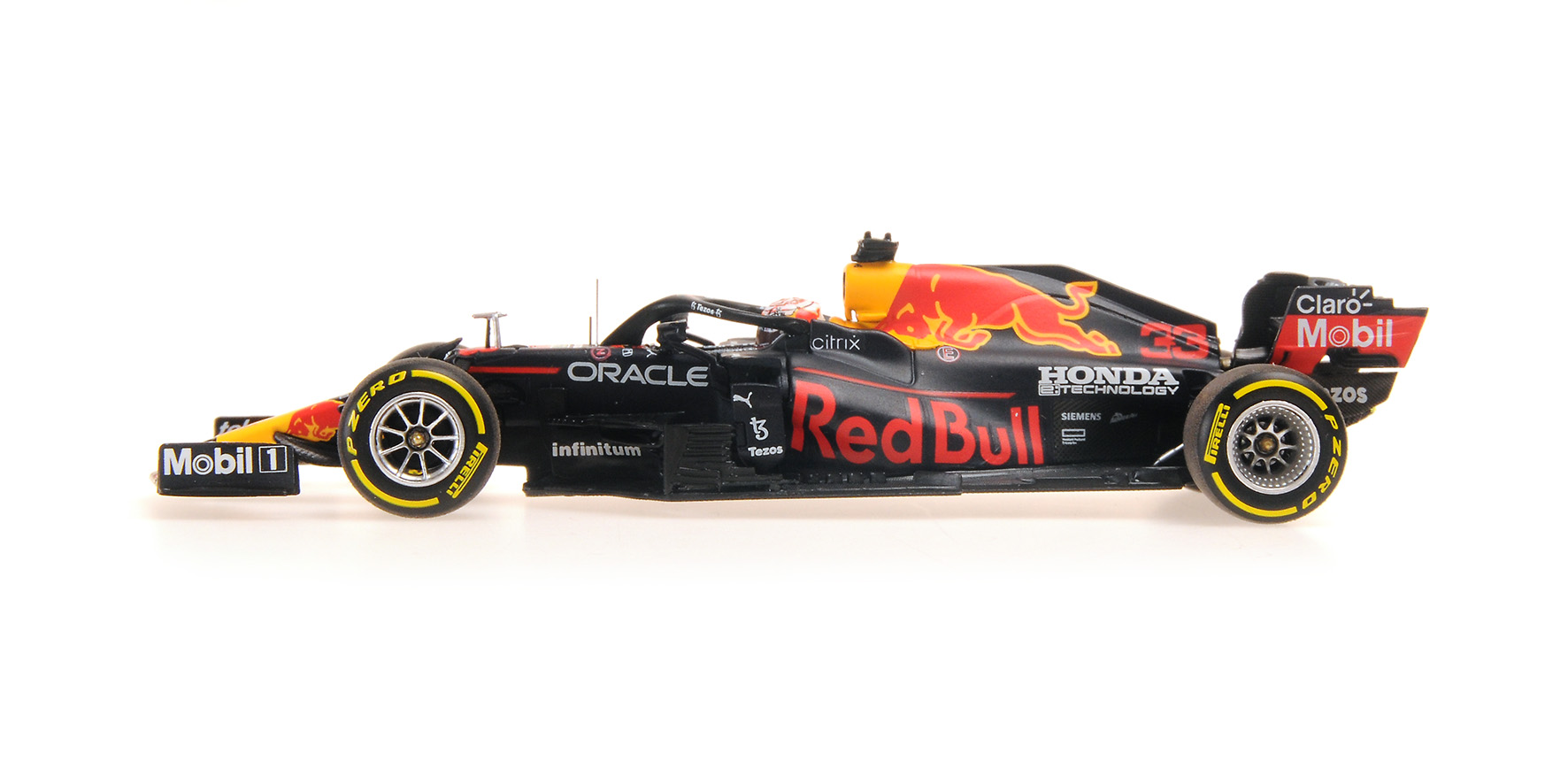 RED BULL RACING HONDA  RB16B - MAX VERSTAPPEN - WINNER MEXICAN GP 2021